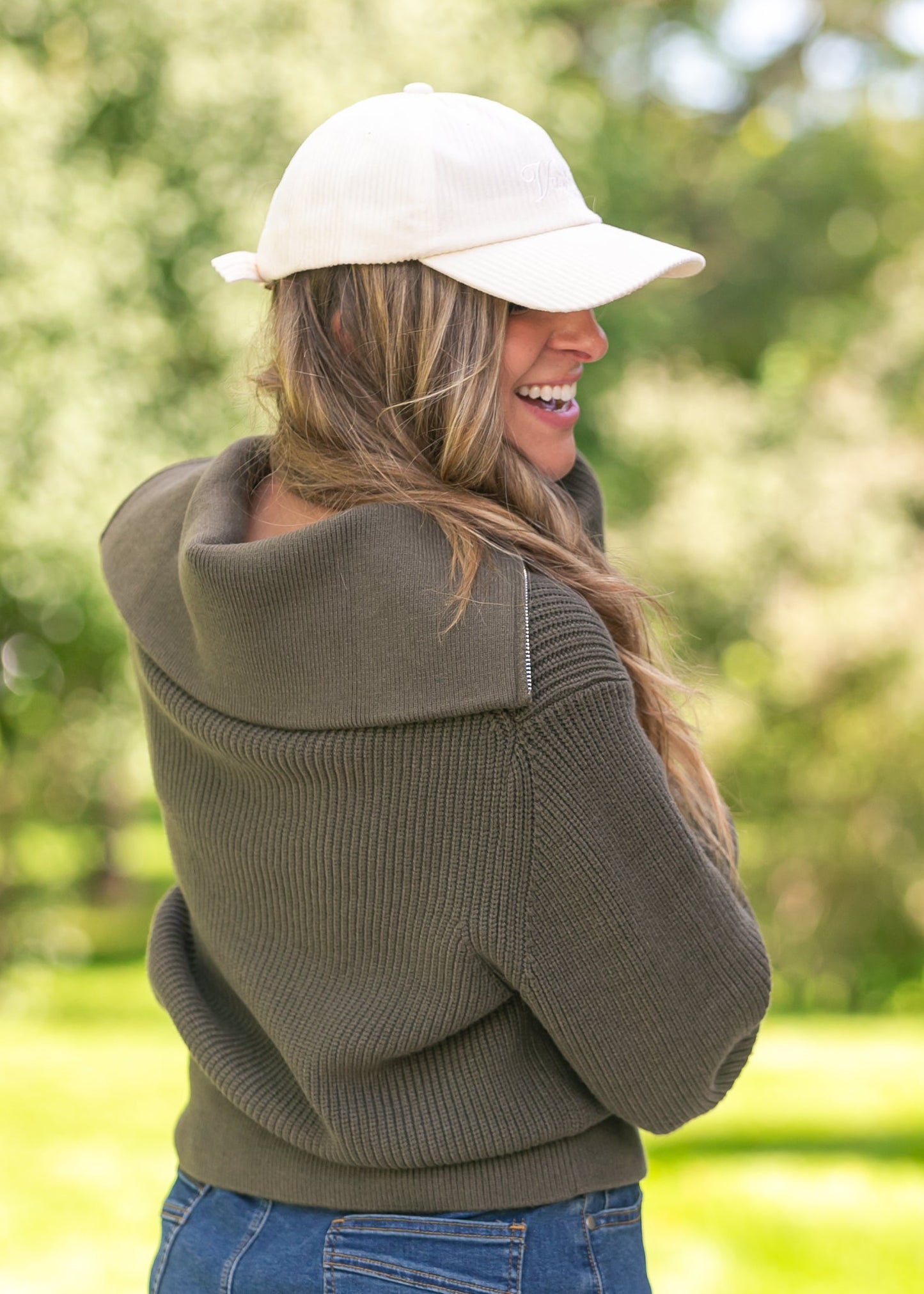 Varley® Maura Half-Zip Rib Knit Sweater FF Layering Essentials