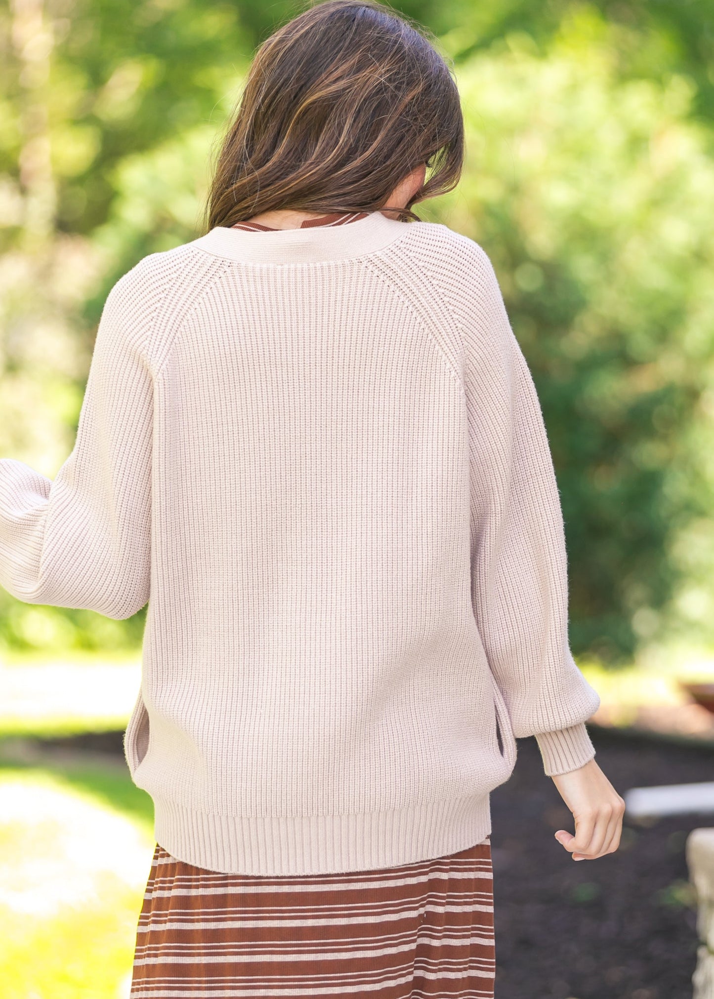 Varley® Sitges Button Through Knit Sweater FF Layering Essentials