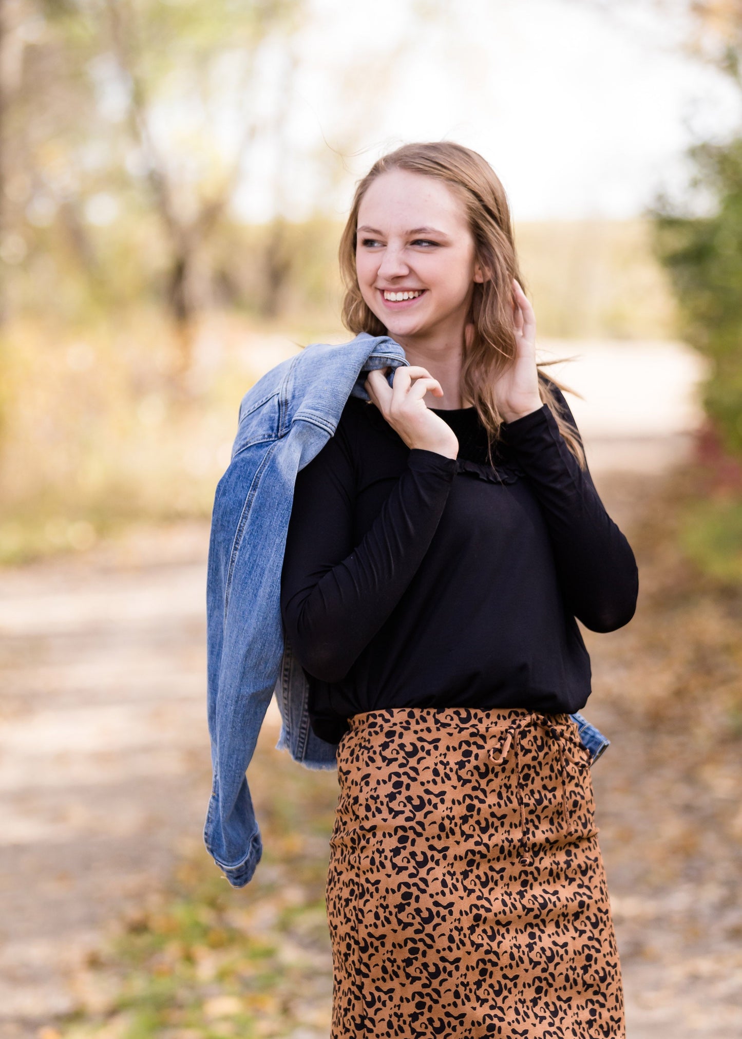 Velour Contrast Top - FINAL SALE Tops
