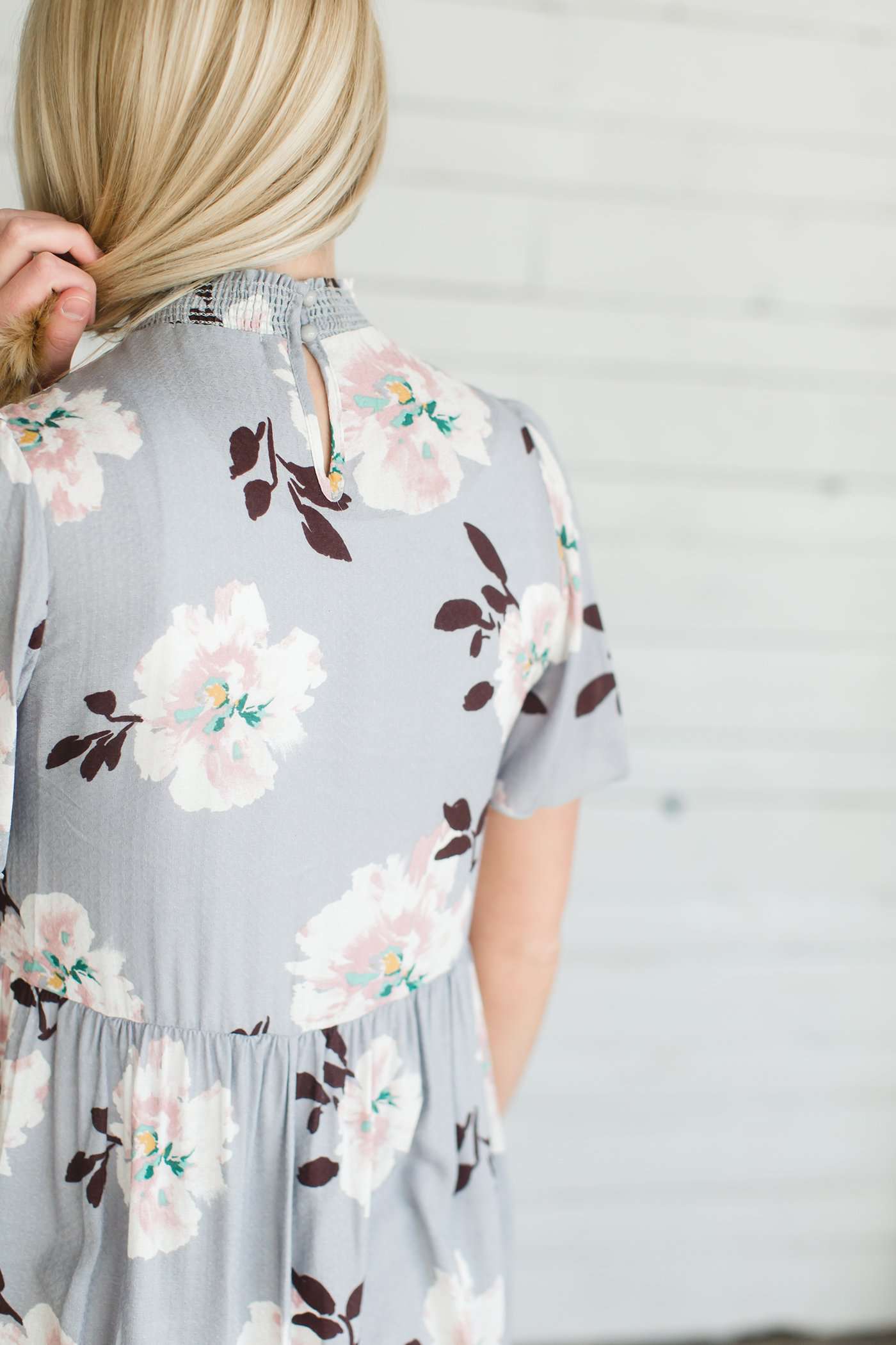 Victorian Floral Blouse - FINAL SALE Tops