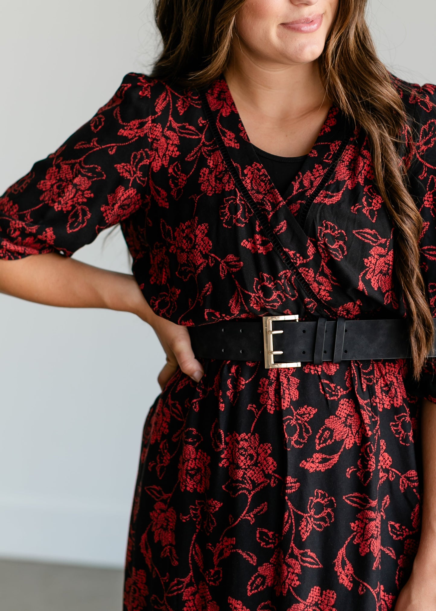Wide Suede Waist Belt Accessories