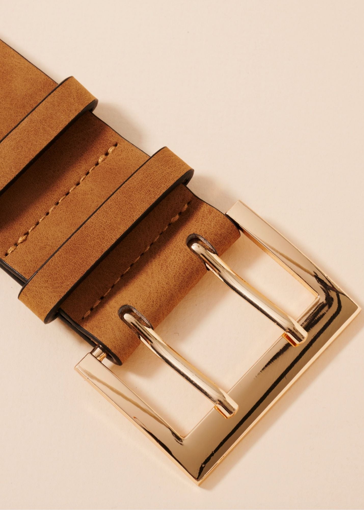 Wide Suede Waist Belt Accessories
