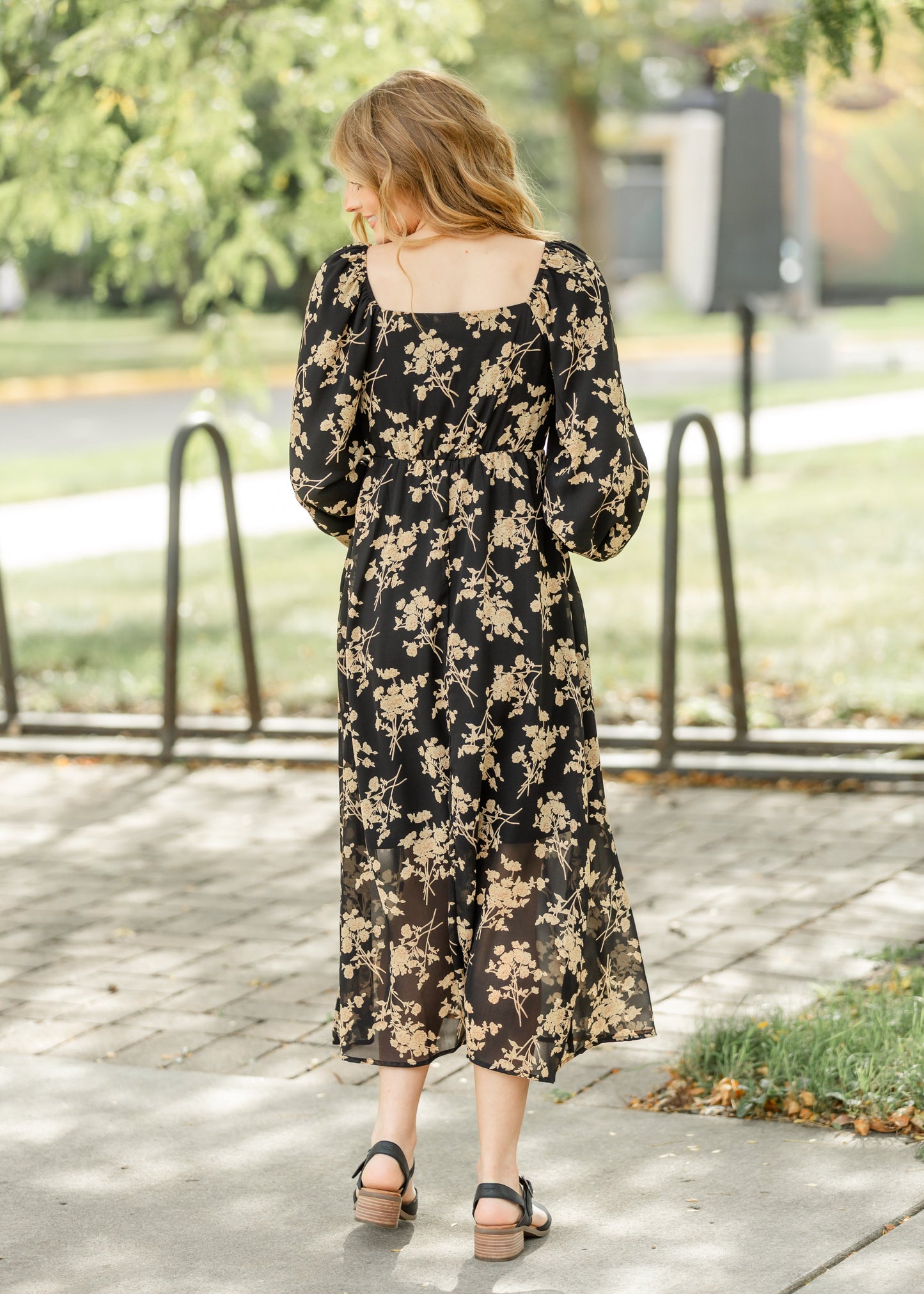 Zachariah Floral Long Sleeve Dress FF Dresses