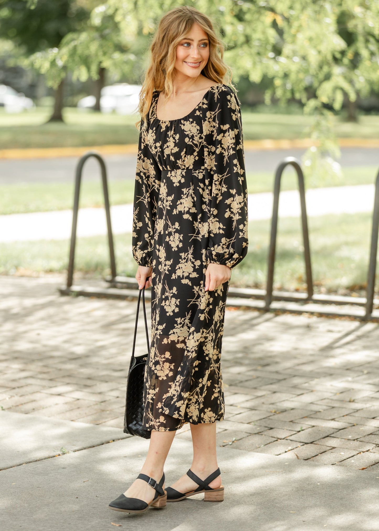 Zachariah Floral Long Sleeve Dress FF Dresses