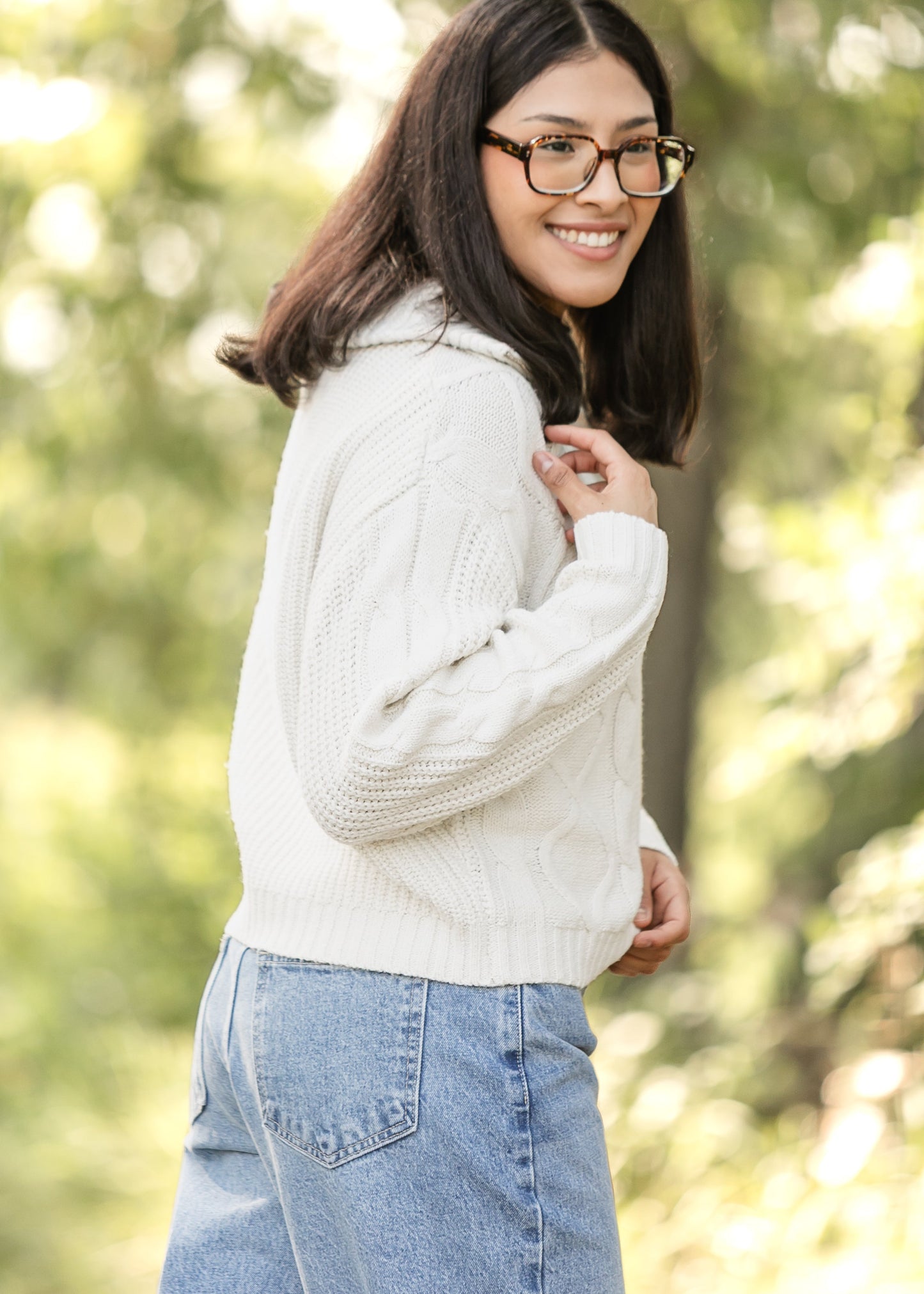Zip-up Sweater Jacket FF Layering Essentials
