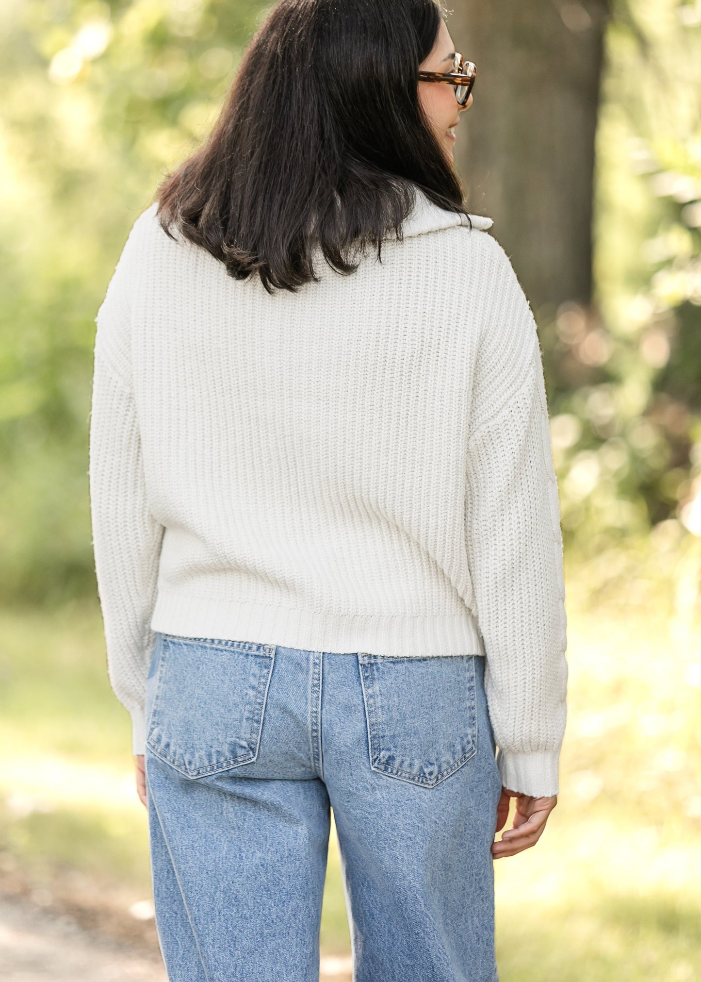 Zip-up Sweater Jacket FF Layering Essentials