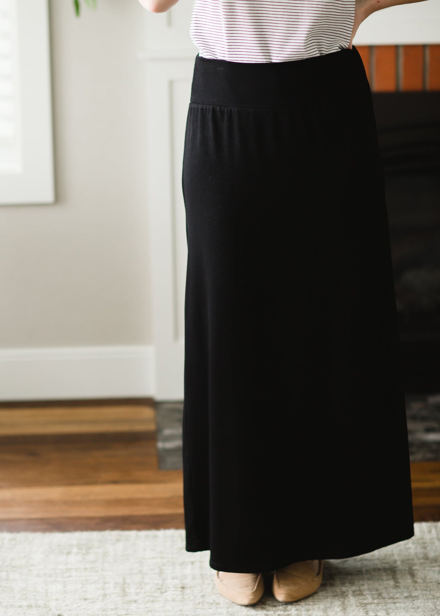 Angie Black Maxi Knit Skirt - FINAL SALE Skirts