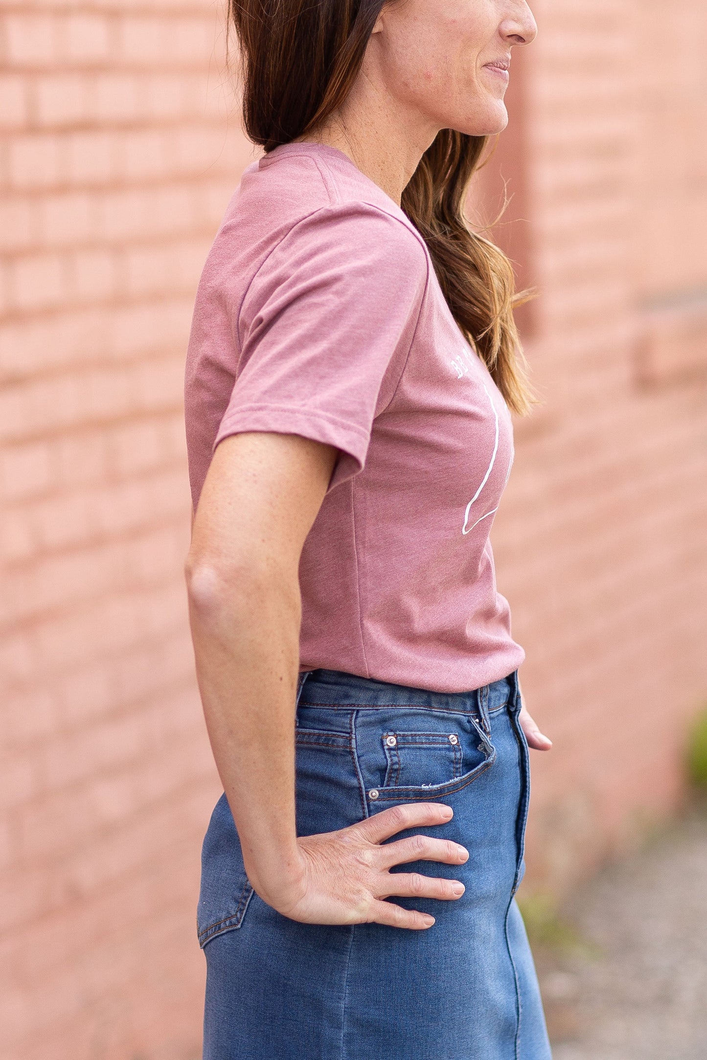 Be the Light Graphic Tee Tops