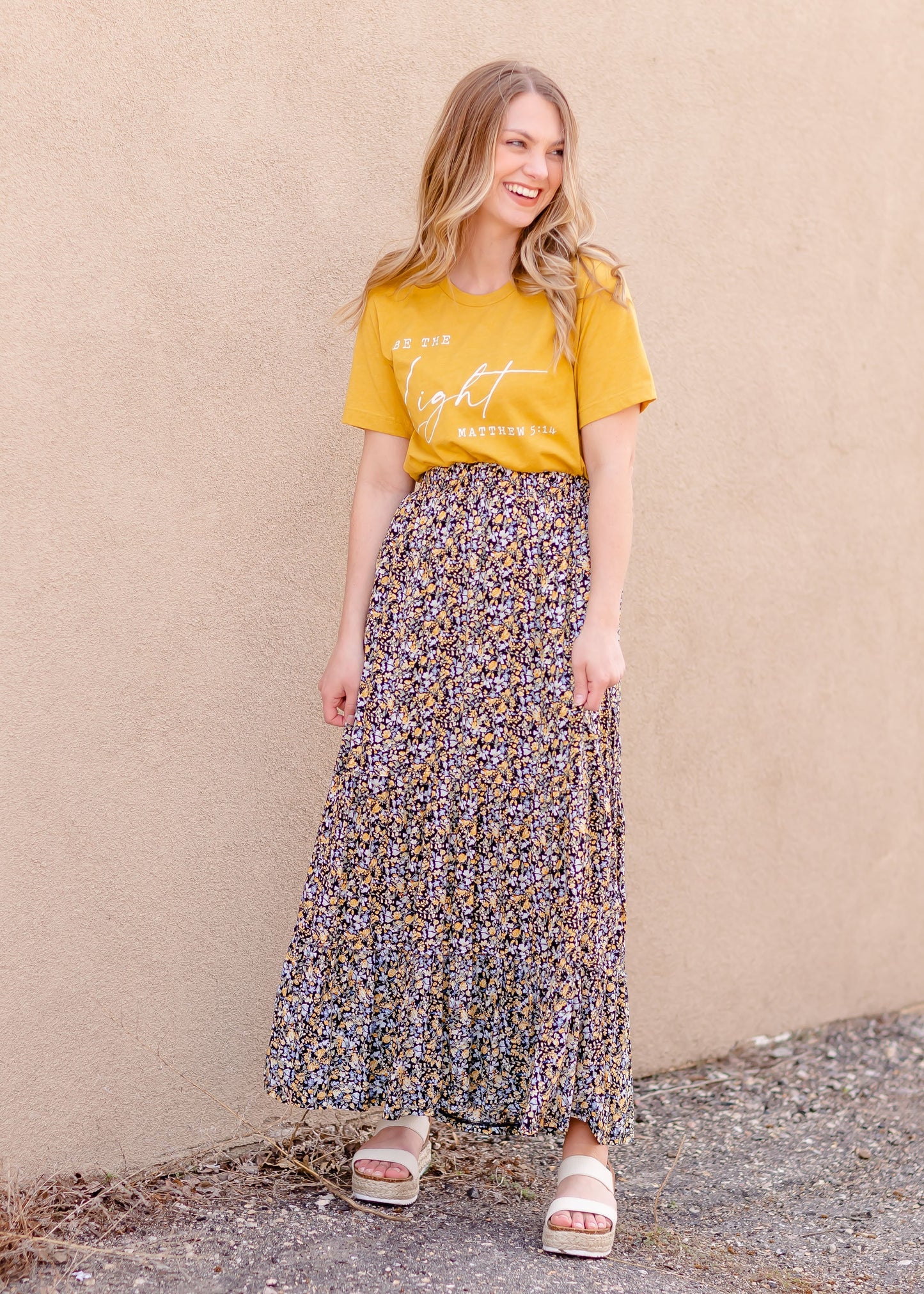 Be the Light Graphic Tee Tops