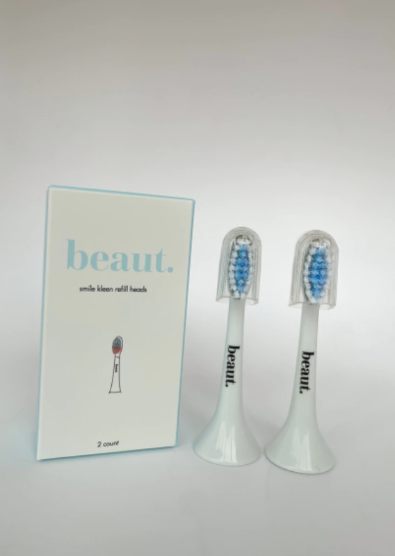 beaut. Smile Kleen Refill Heads Gifts beaut. White