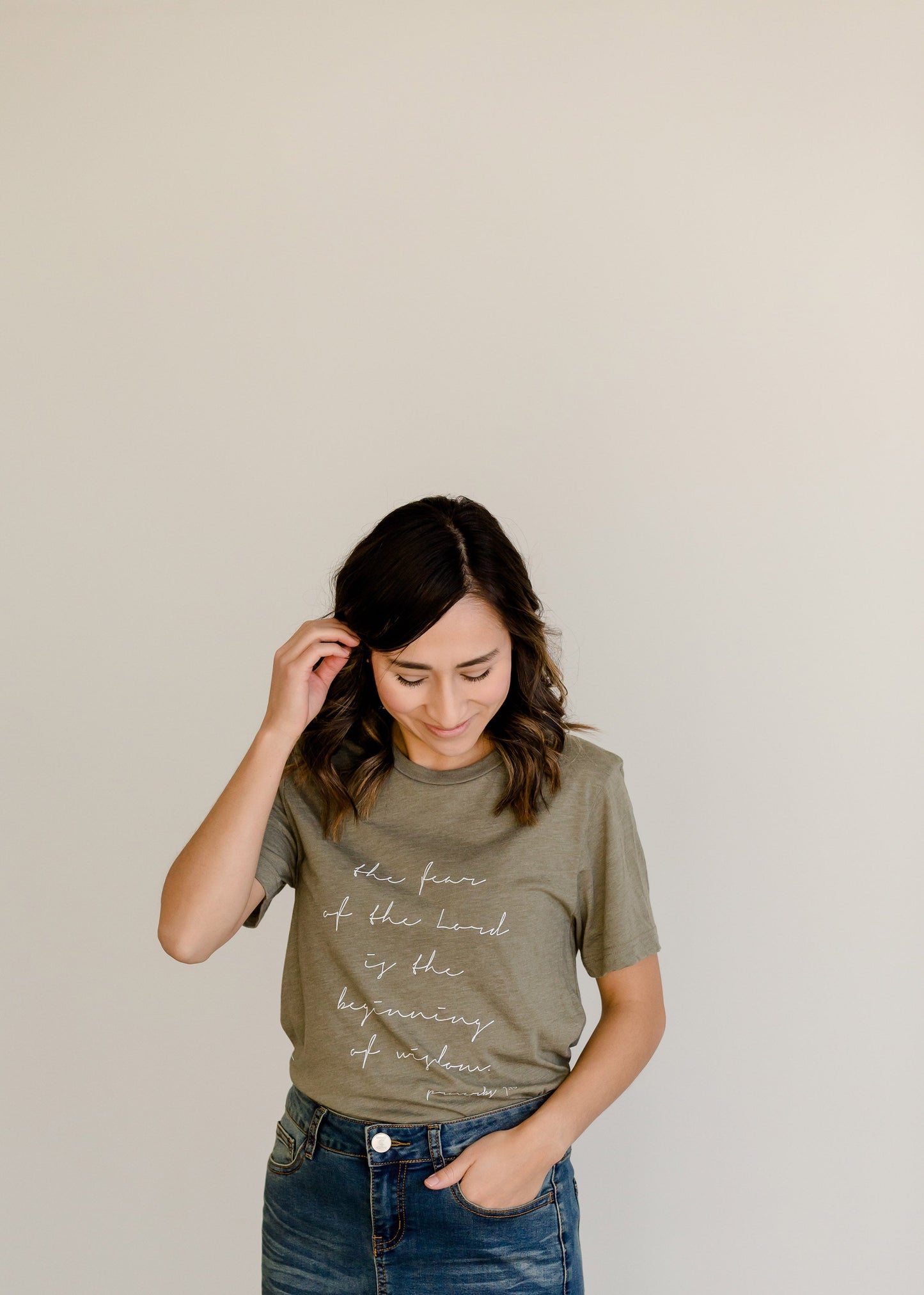 Beginning of Wisdom Graphic Tee - FINAL SALE Tops