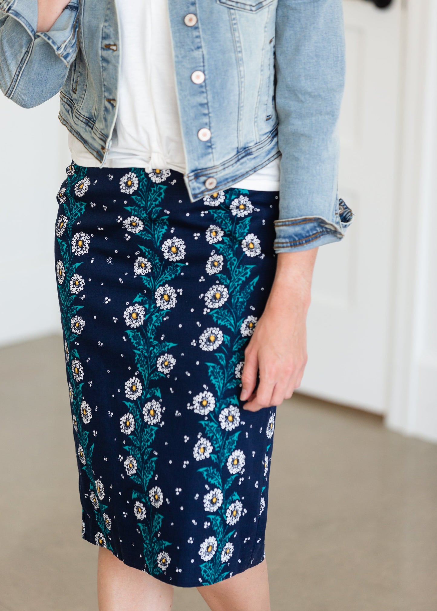 Brooke Dandelion Bloom Midi Skirt - FINAL SALE Skirts