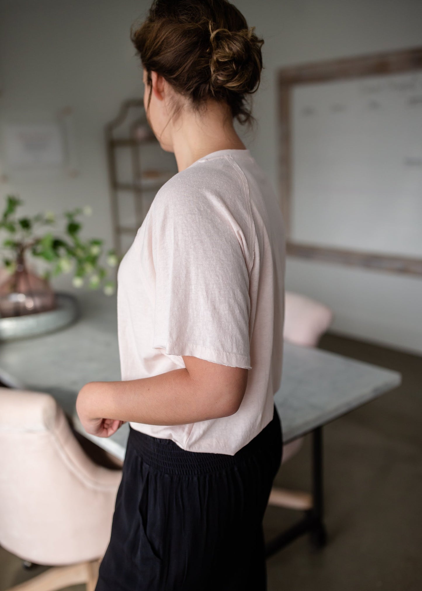 Carly Triblend Pocket Tee Tops Z Supply