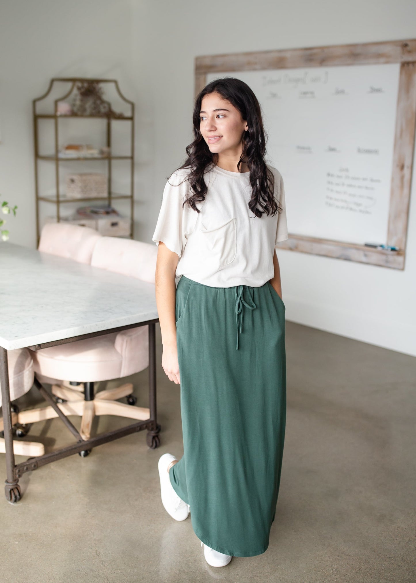Carly Triblend Pocket Tee Tops Z Supply