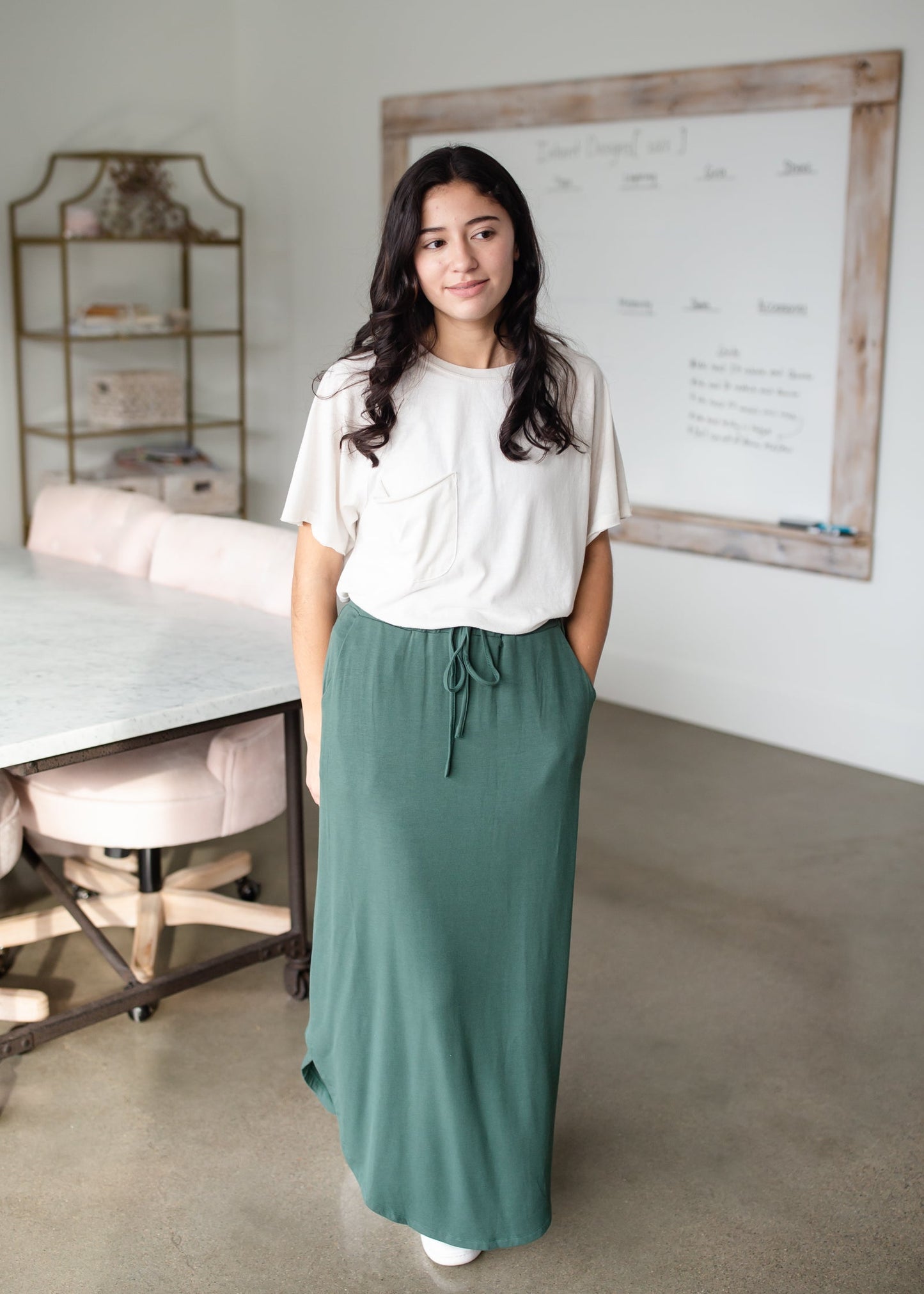 Carly Triblend Pocket Tee Tops Z Supply