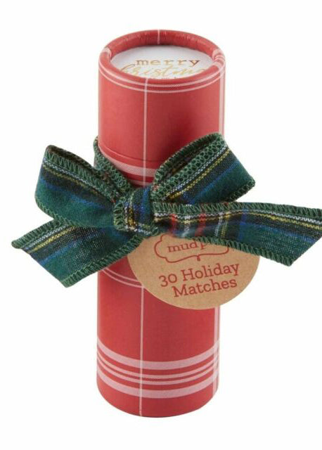 Christmas Tartan Gift Matches - FINAL SALE Home & Lifestyle