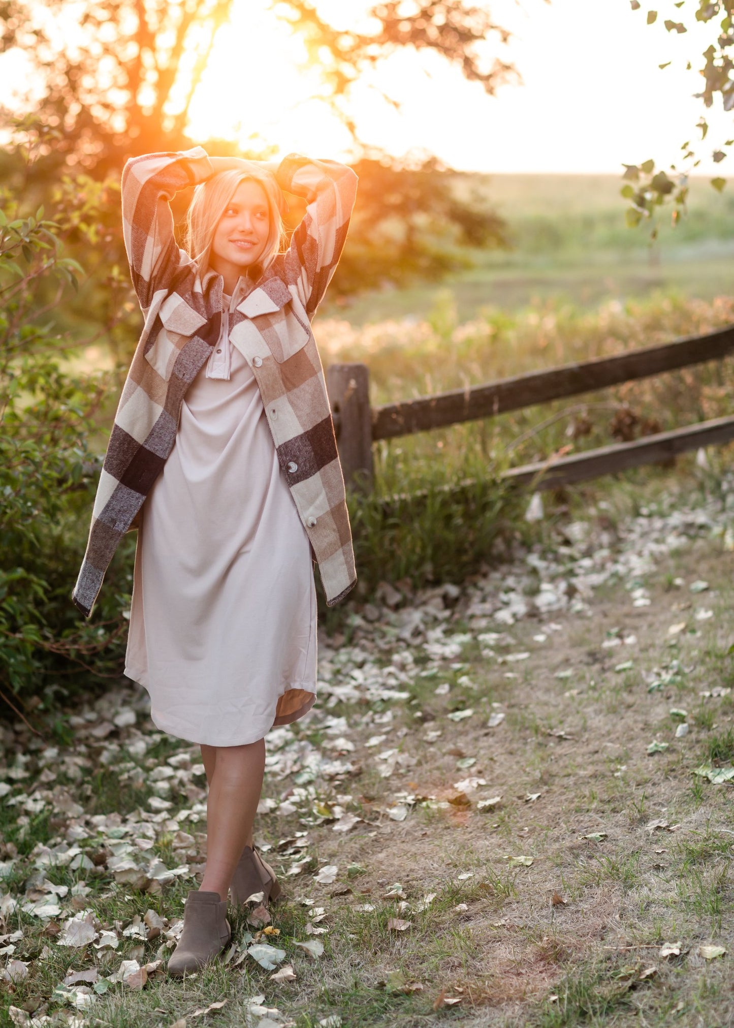Cream Button Front T-Shirt Dress Dresses Polygram