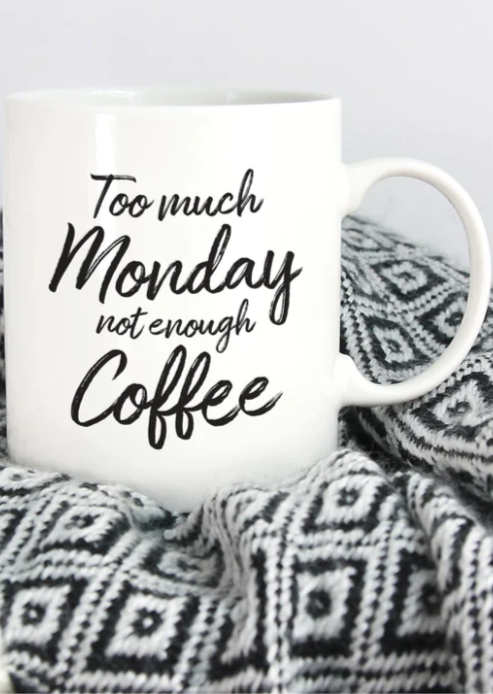 These cream coffee mugs have cute saying for all the awesome and wonderful people in your life with fun sayings.