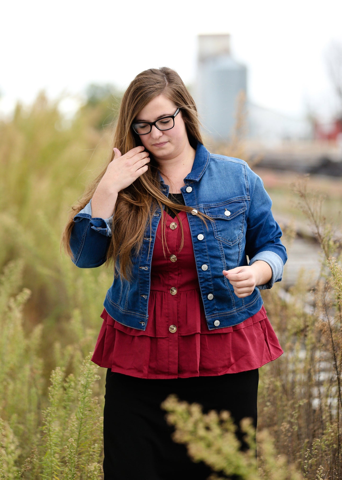 Cropped Jean Denim Jacket - FINAL SALE Layering Essentials