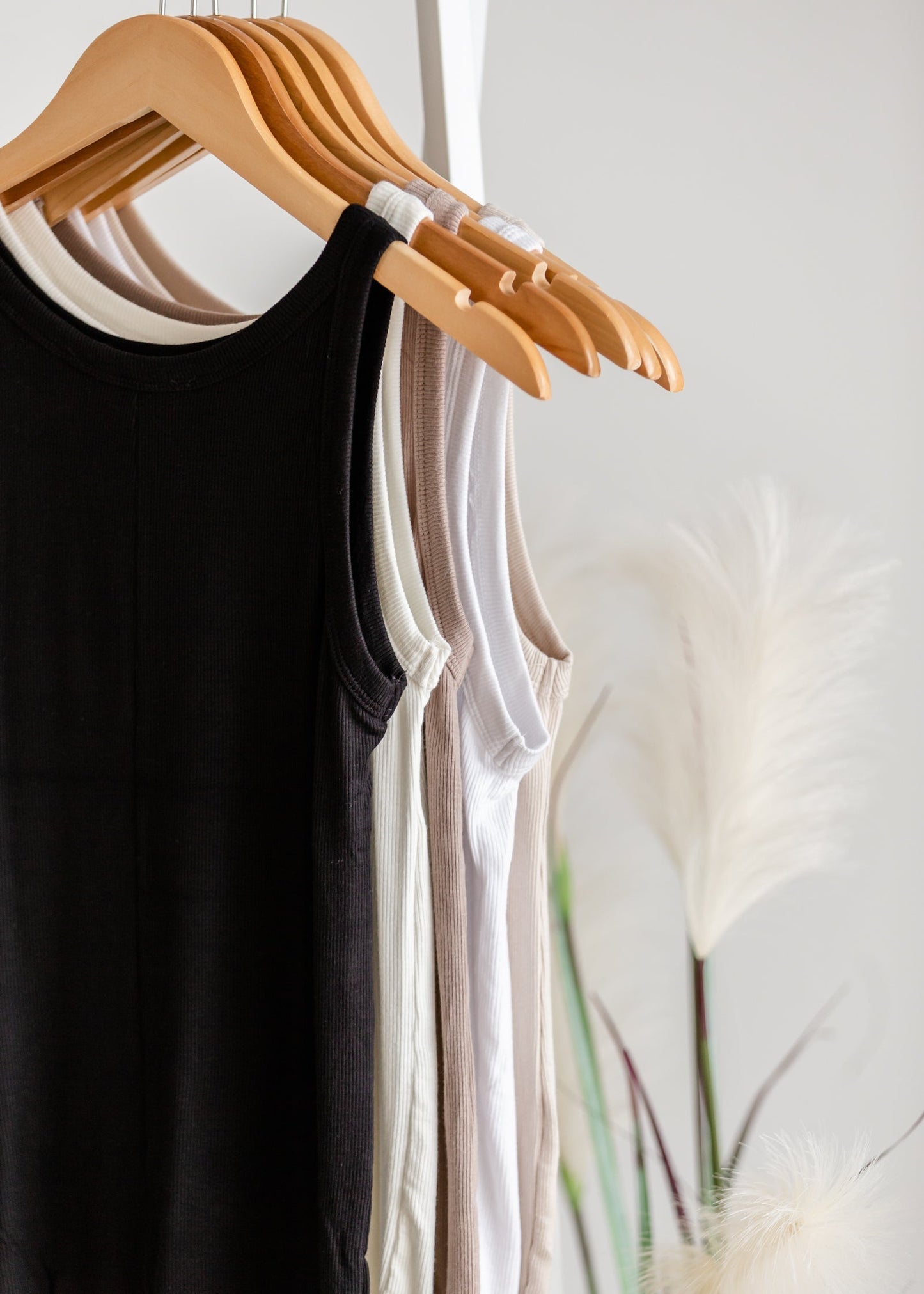 Elevated Ribbed Layering Tank Top Shirt Zenana
