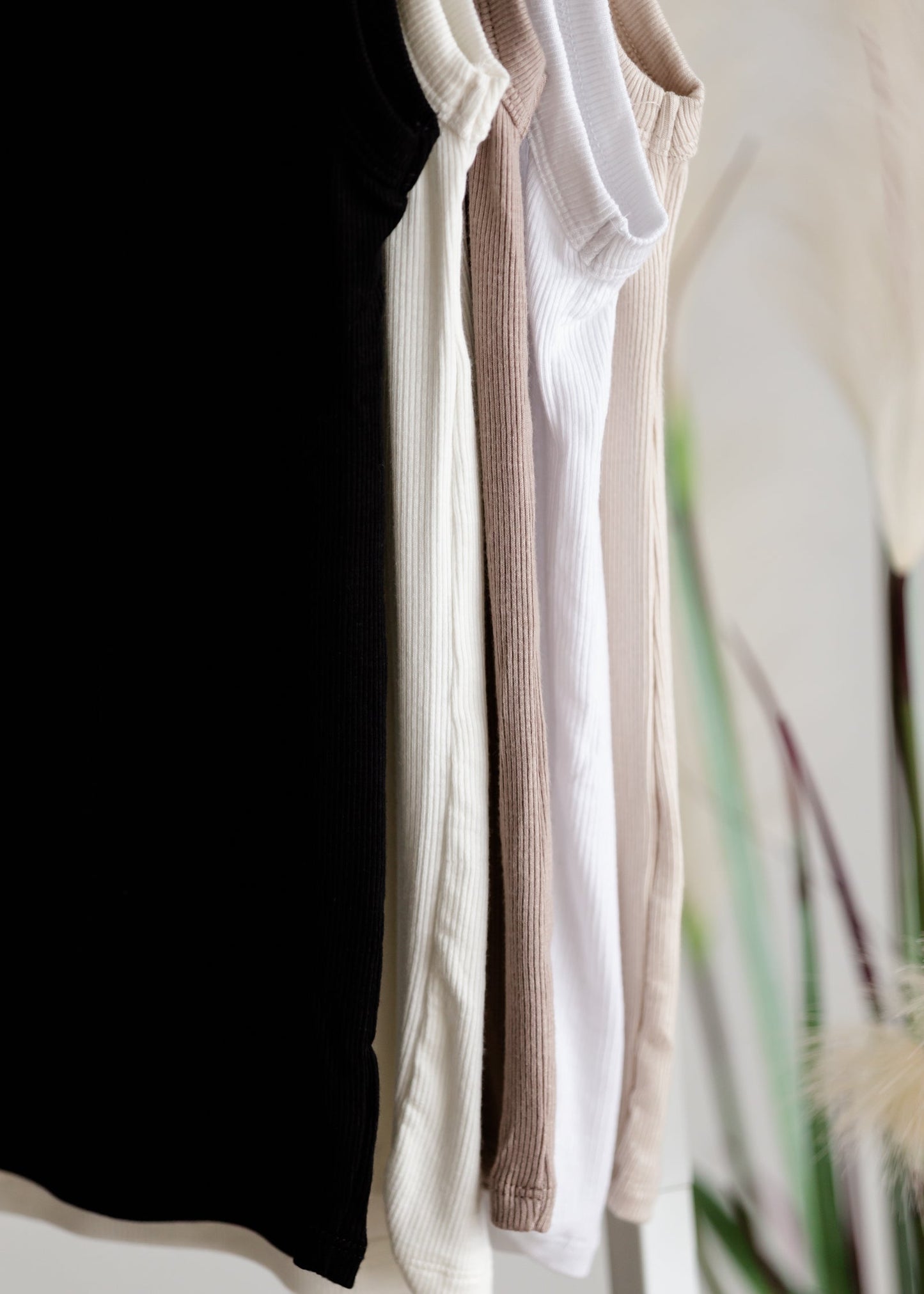 Elevated Ribbed Layering Tank Top Shirt Zenana
