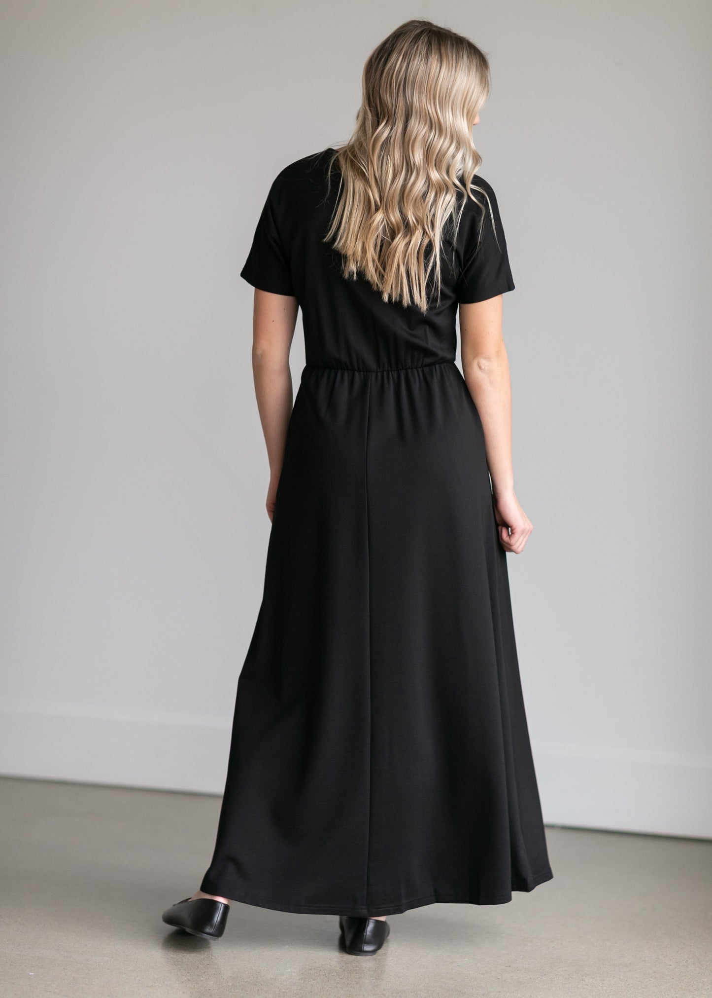 Ella Cinched Waist Maxi Dress Dresses