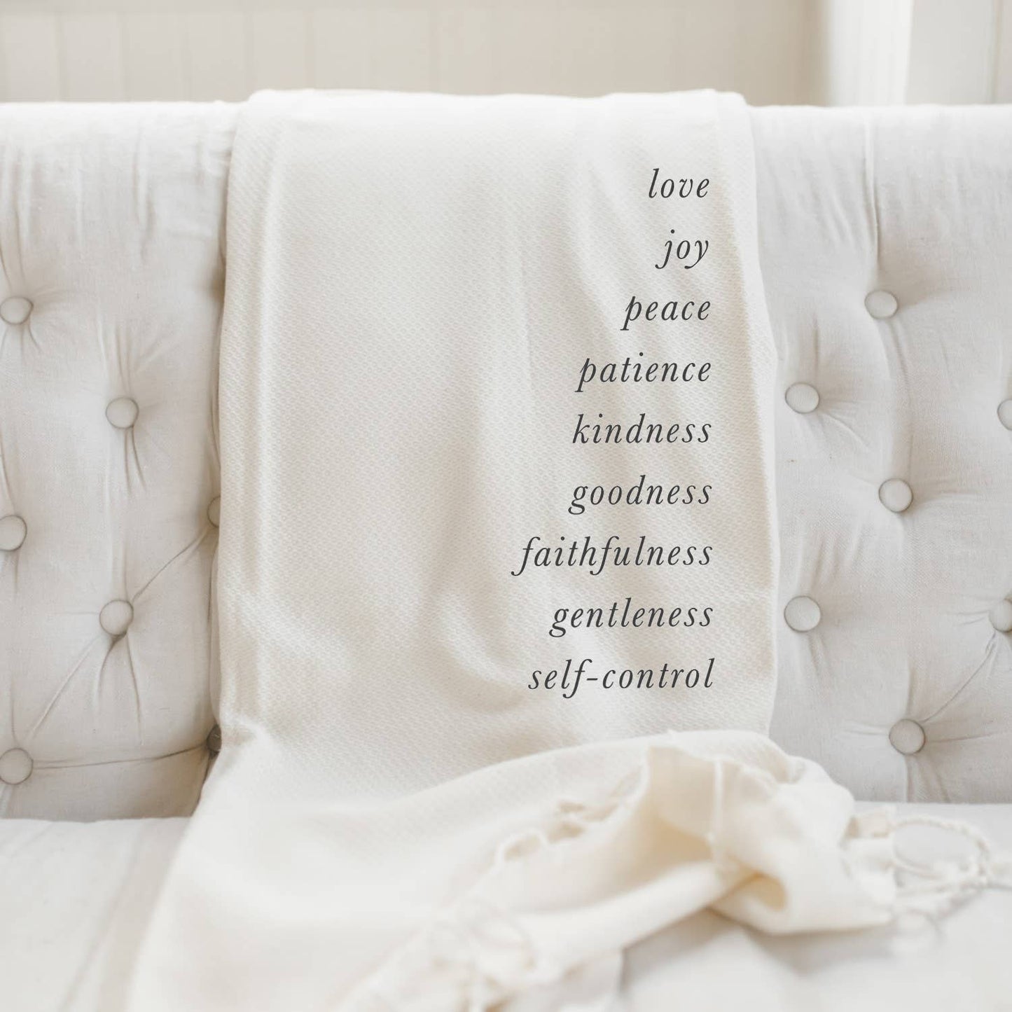 Fruits of the Spirit Throw Blanket Home & Lifestyle