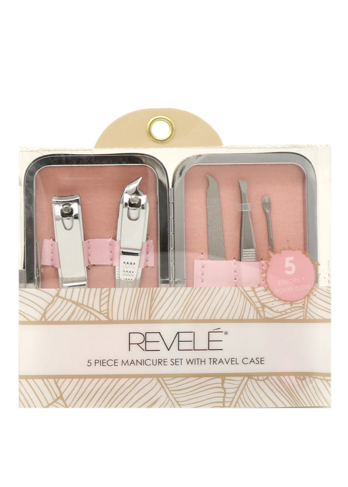 Gold Leaf 5 Piece Manicure Set Home & Lifestyle