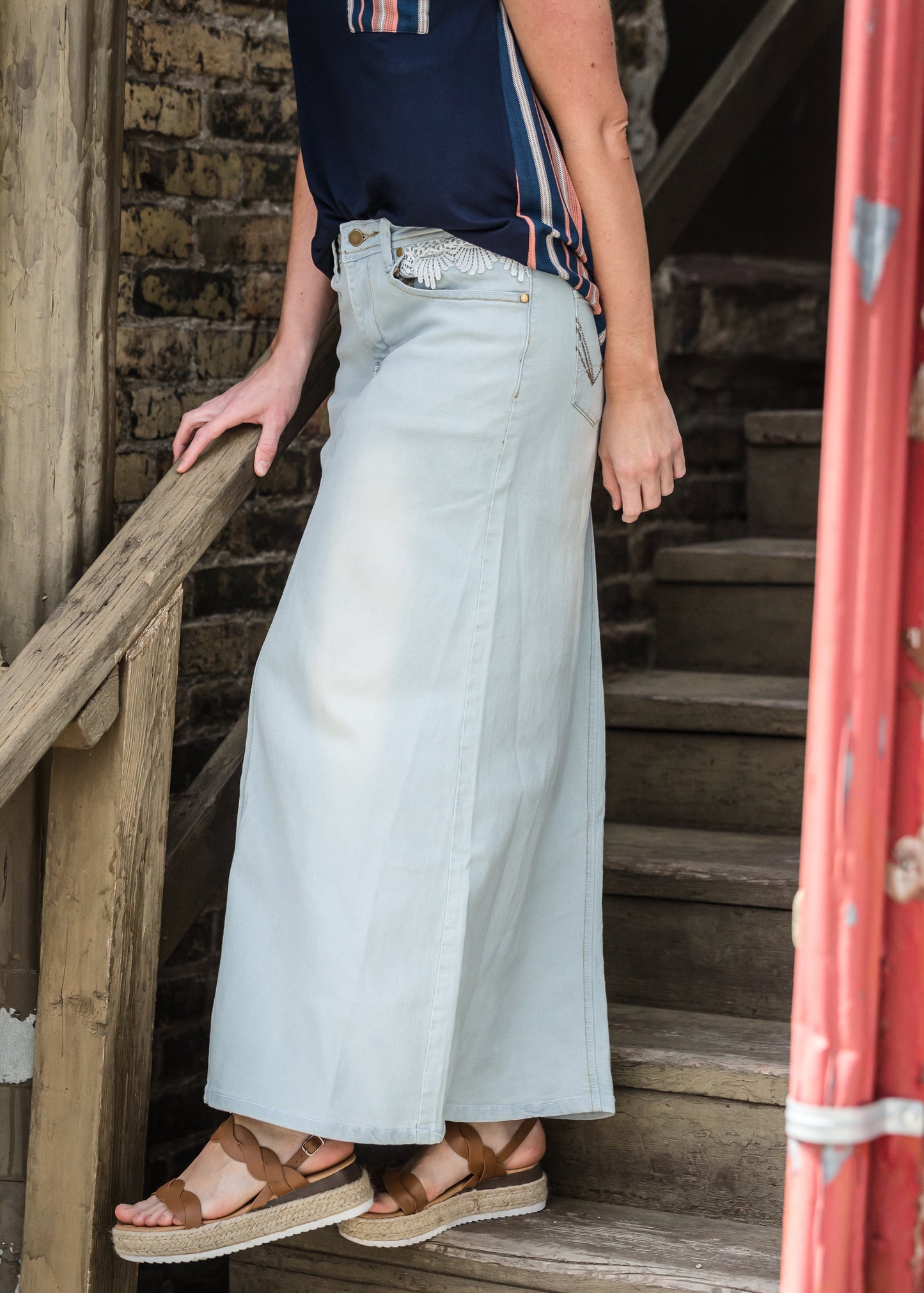 Hailee Long Denim Skirt - FINAL SALE Skirts 24