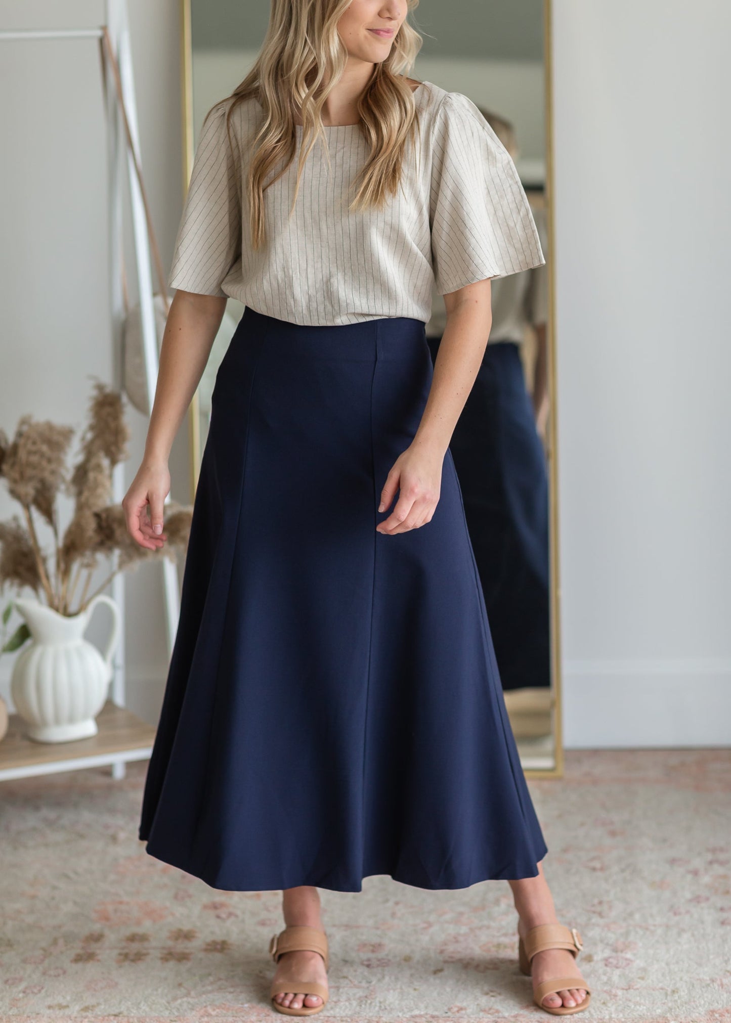 Hope Navy Dress Skirt Skirts Dongguan Haohoo Clothing