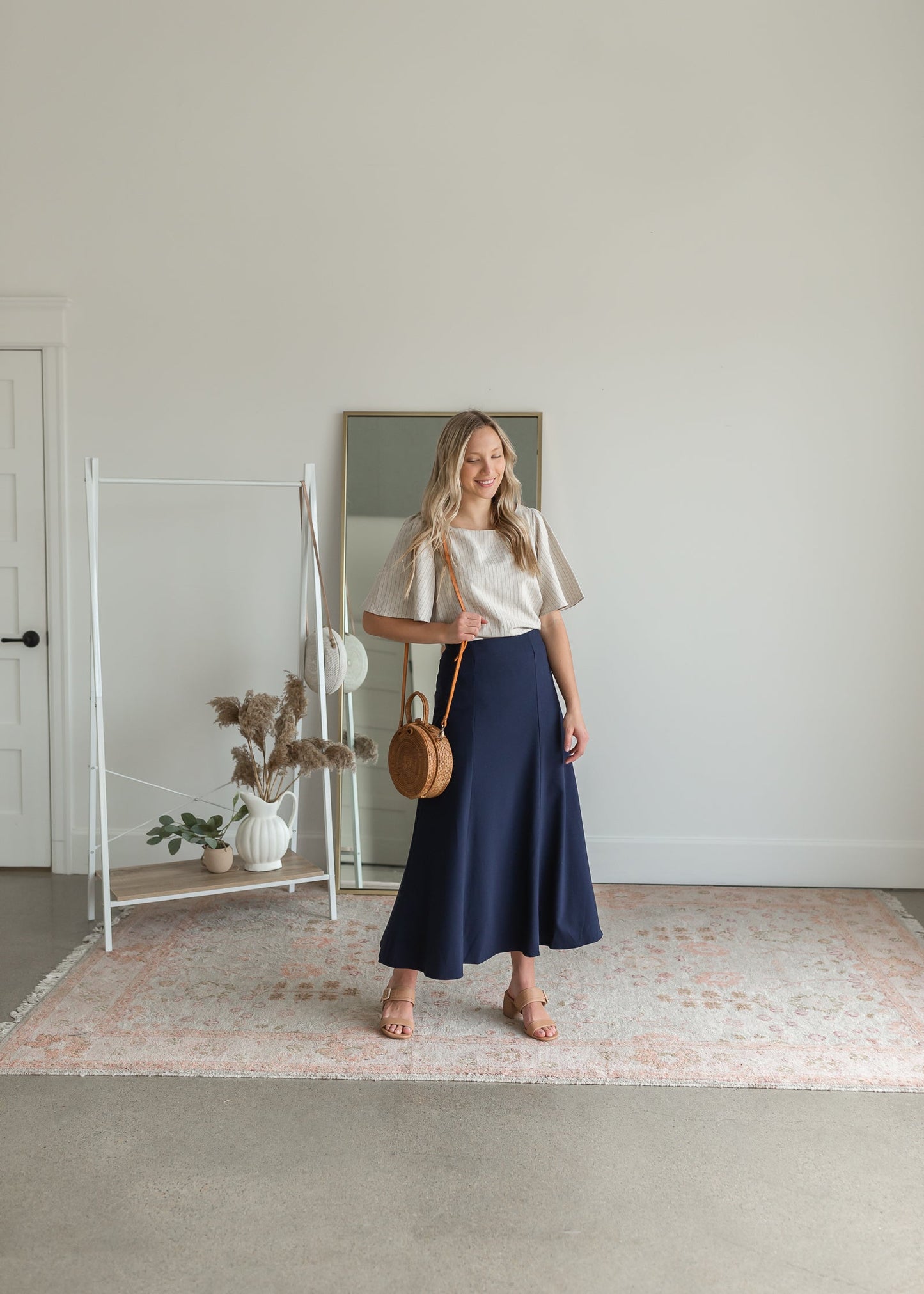 Hope Navy Dress Skirt Skirts Dongguan Haohoo Clothing