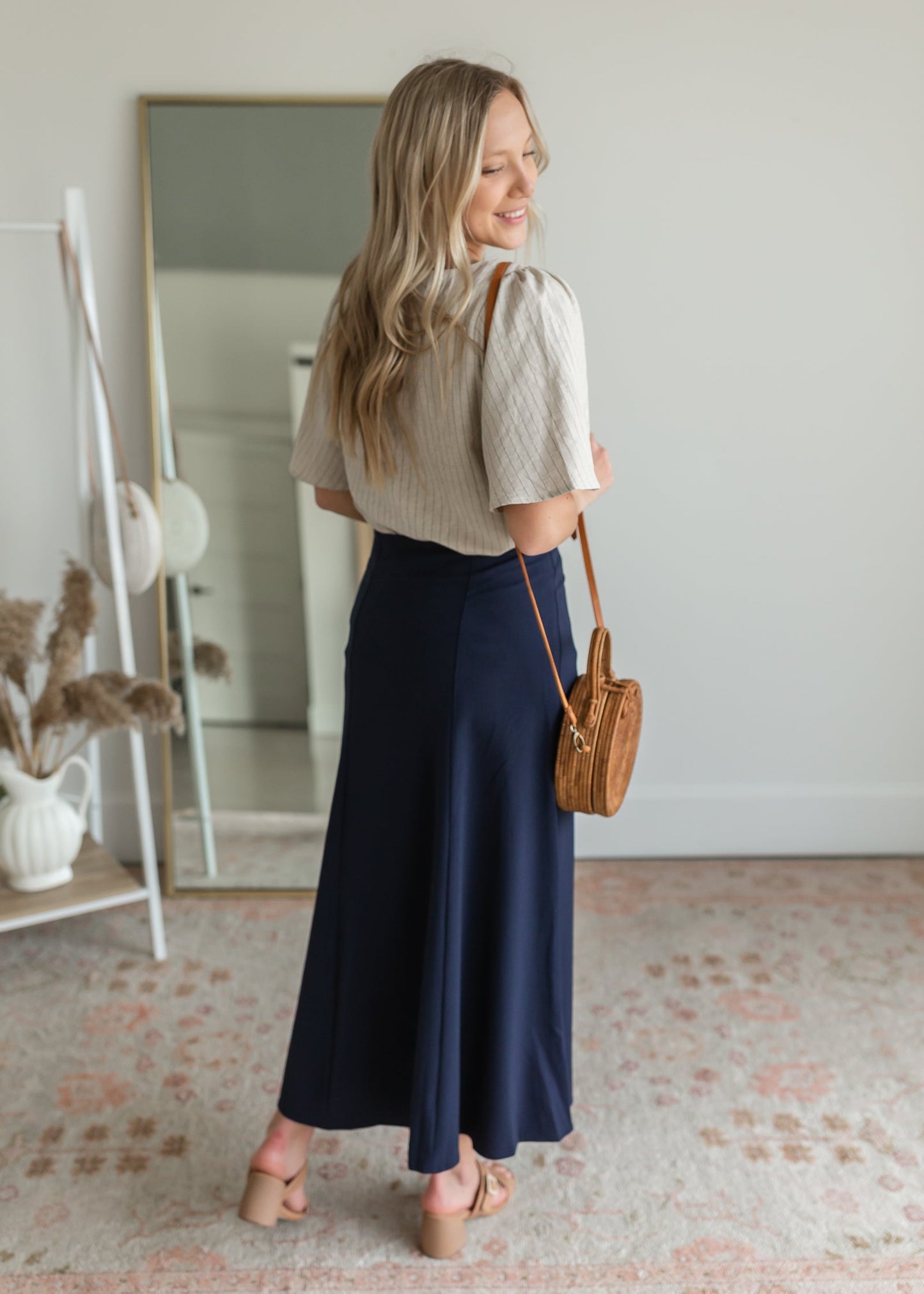 Hope Navy Dress Skirt Skirts Dongguan Haohoo Clothing