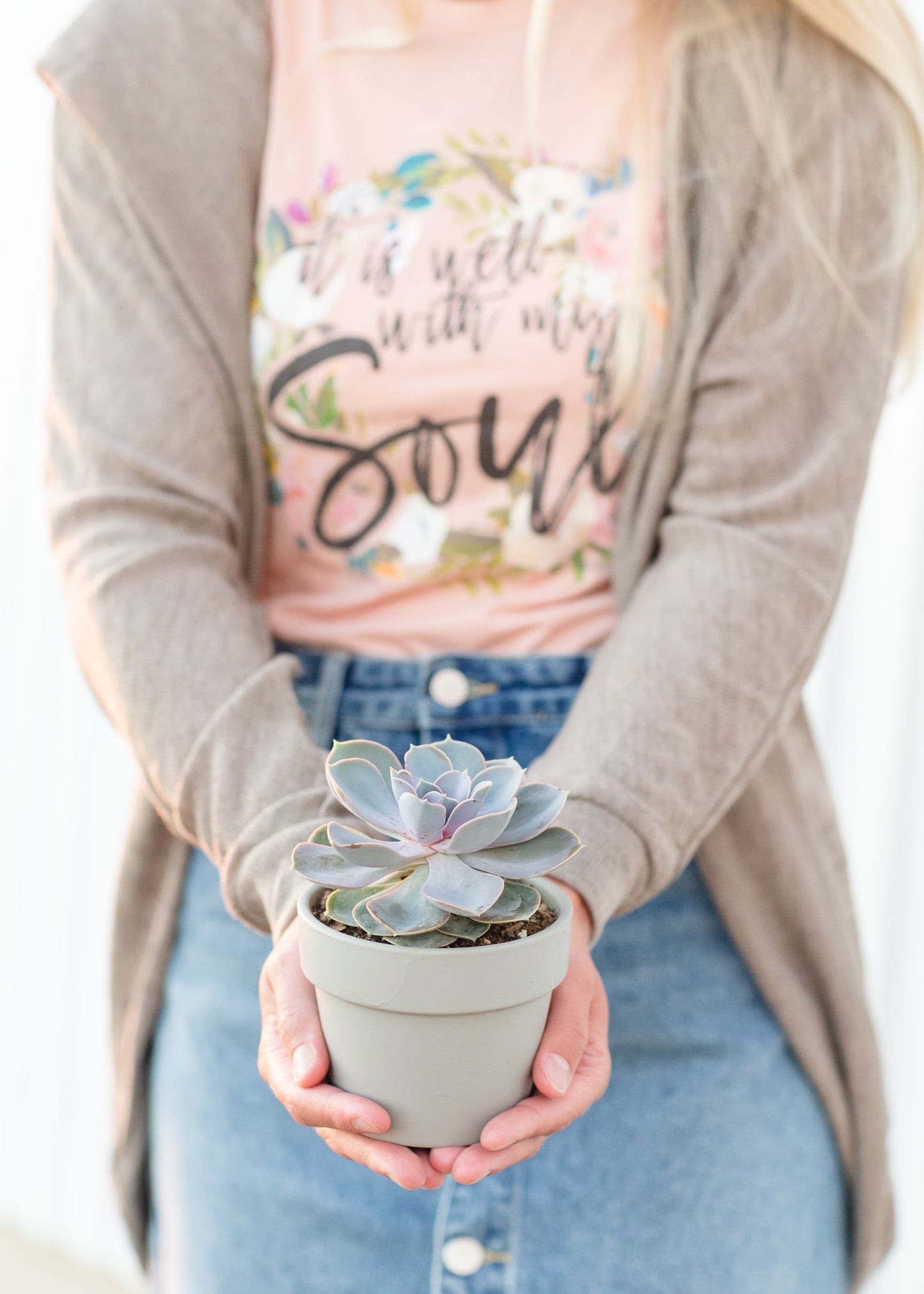 It is Well With My Soul Graphic Tee Tops