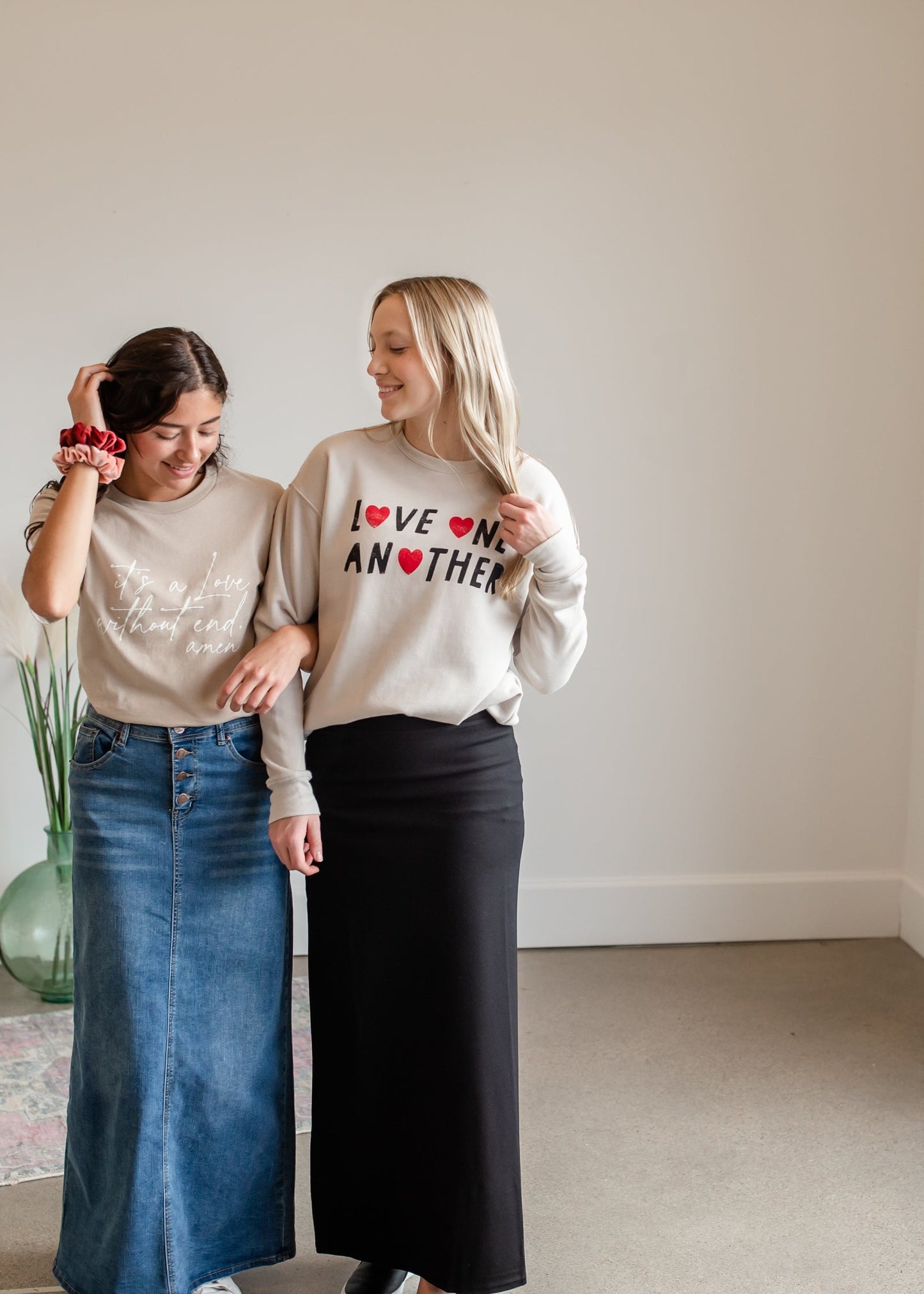 It's a Love Without End Graphic Tee Tops OAT Collection