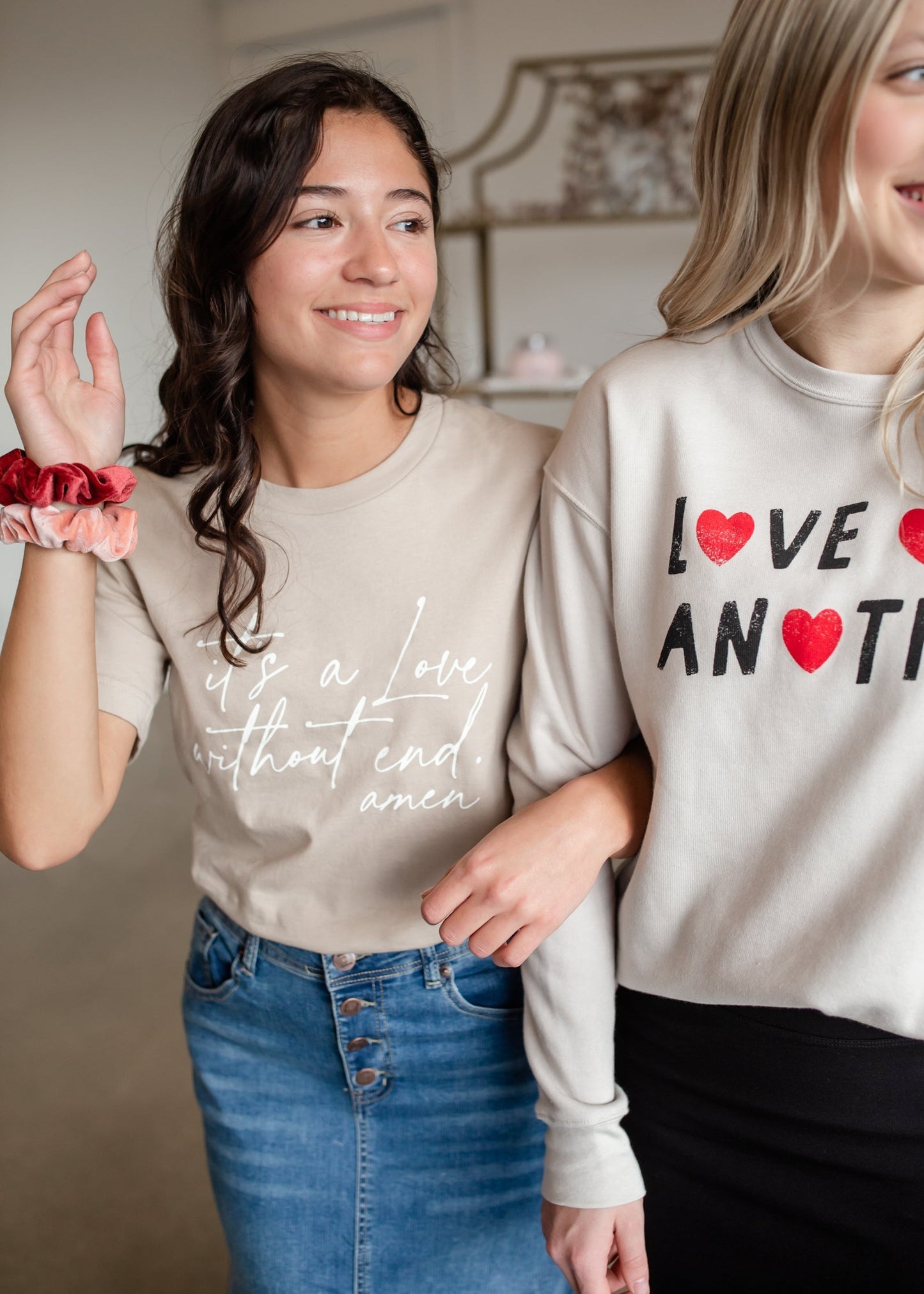 It's a Love Without End Graphic Tee Tops OAT Collection