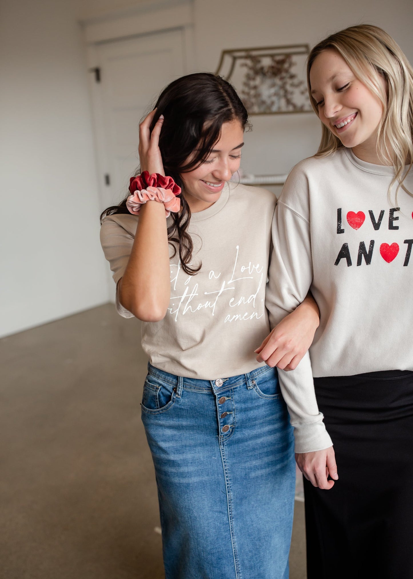 It's a Love Without End Graphic Tee Tops OAT Collection