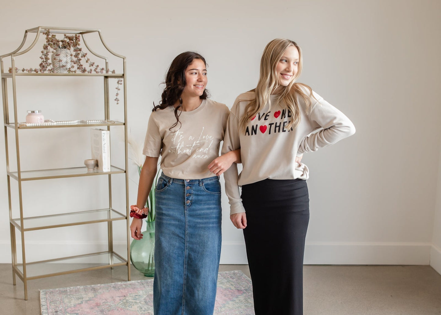 It's a Love Without End Graphic Tee Tops OAT Collection