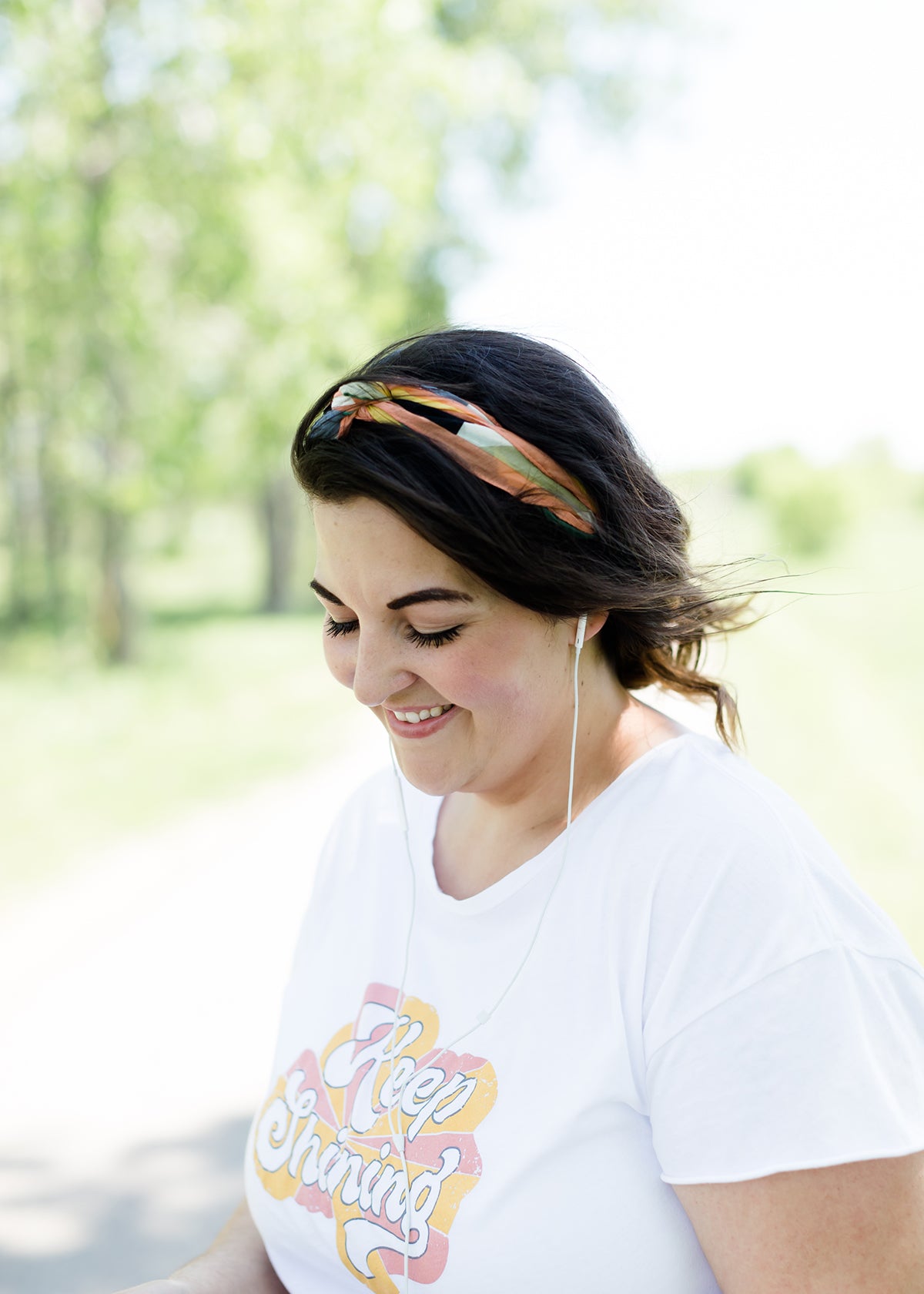 Keep Shining mustard and pink Inherit Graphic Tee
