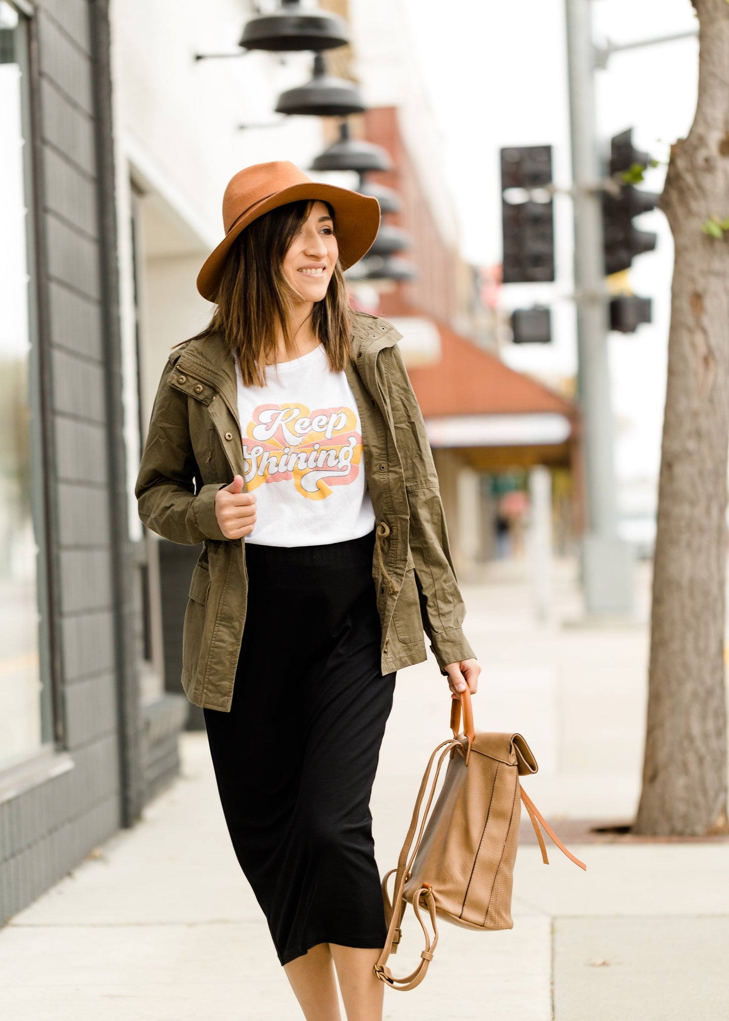 Keep Shining Graphic Tee - FINAL SALE Tops