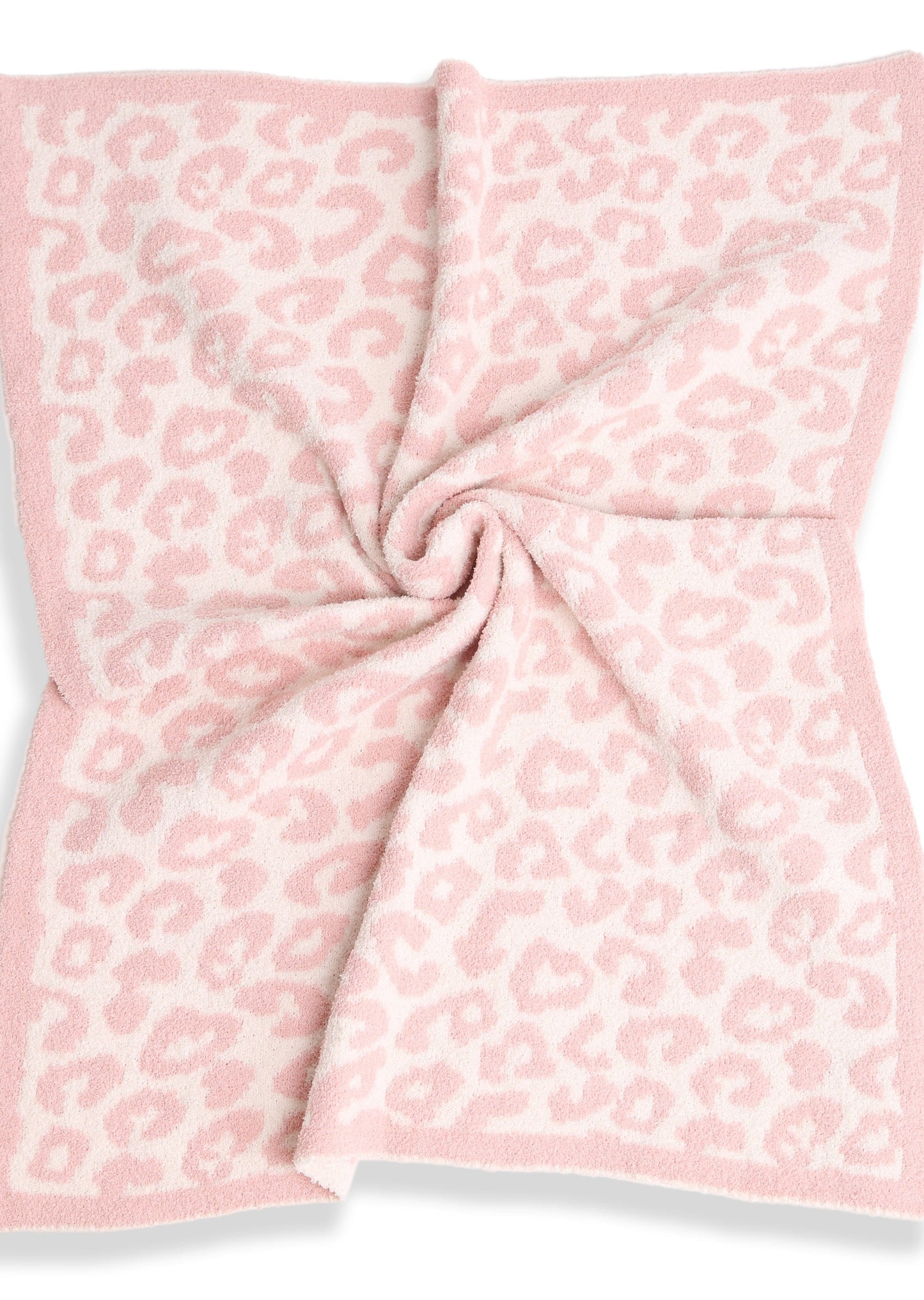 Kid's Leopard Throw Blanket Gifts Pink