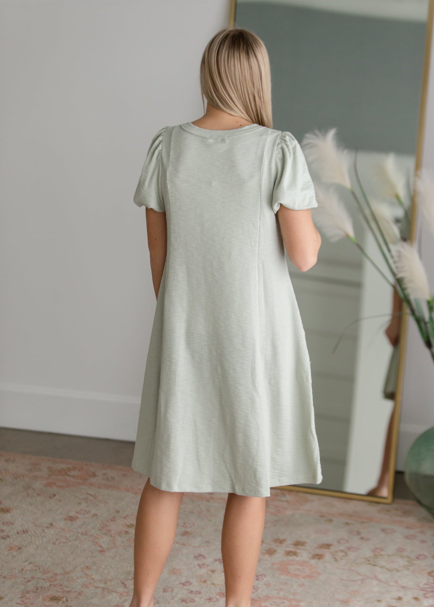 Knit Button Up Midi Dress Dresses Polygram
