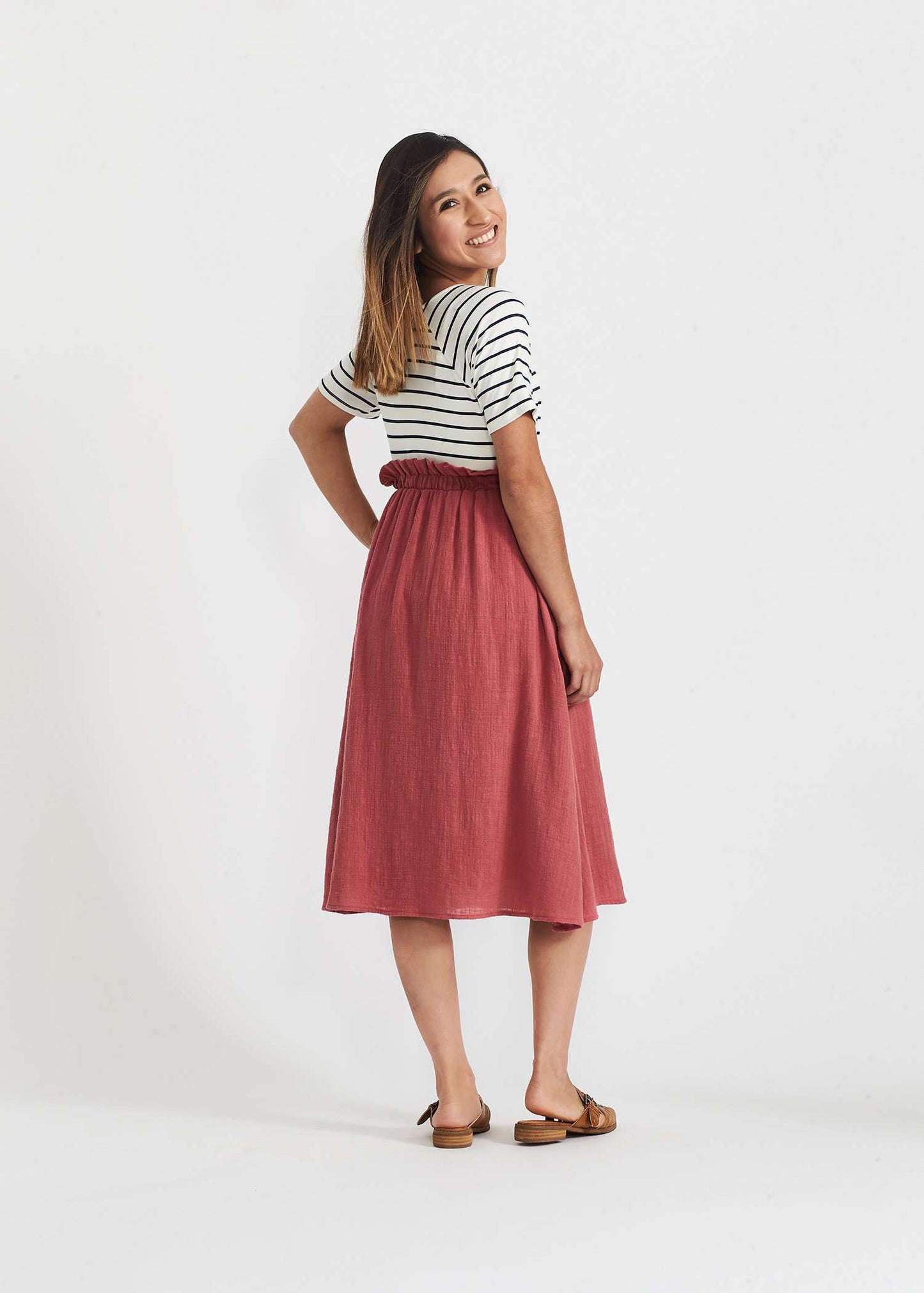 Lightweight Ruffle Skirt Skirts