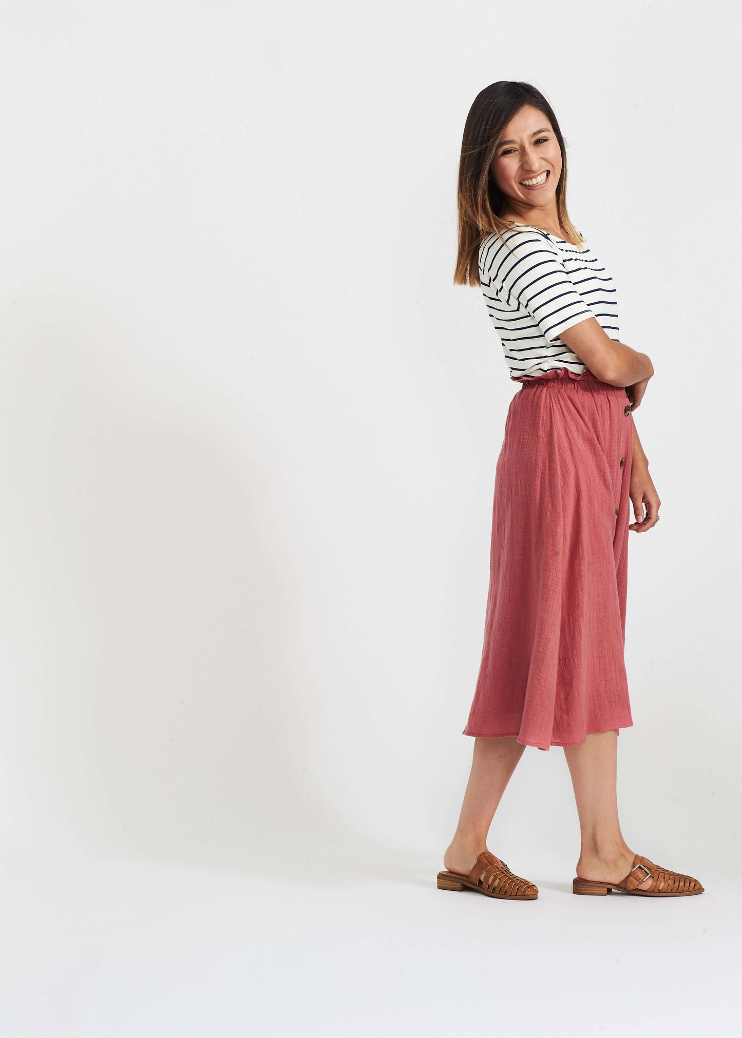 Lightweight Ruffle Skirt Skirts