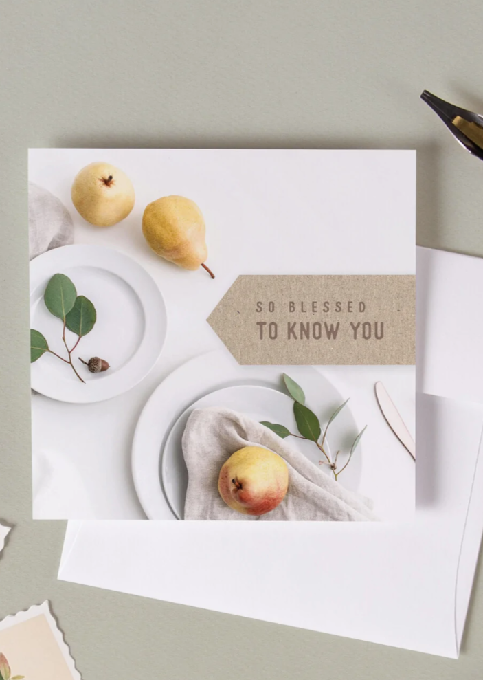 Mini Greeting Cards Gifts So Blessed to Know