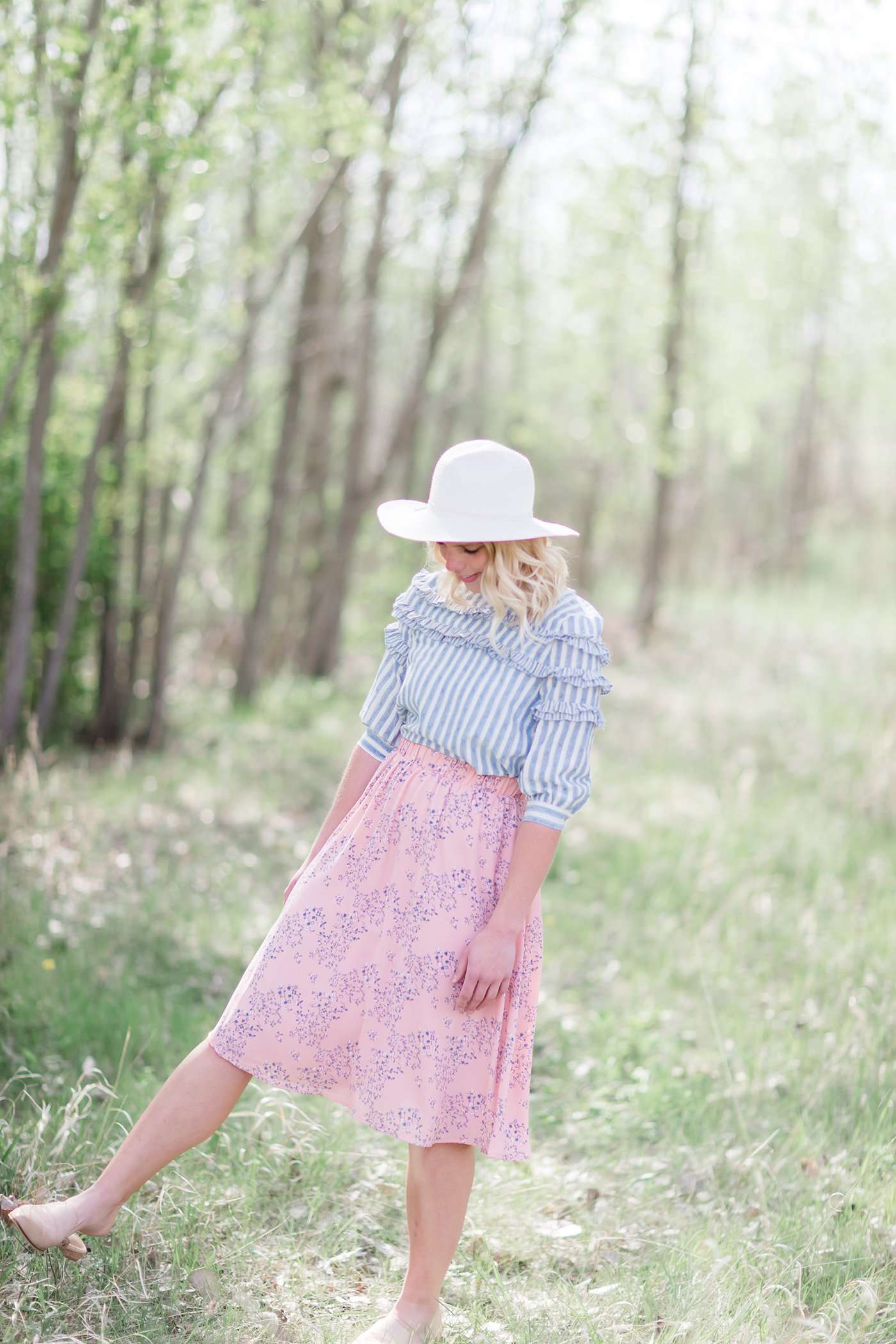Mini Ruffle Tiered Top - FINAL SALE Tops