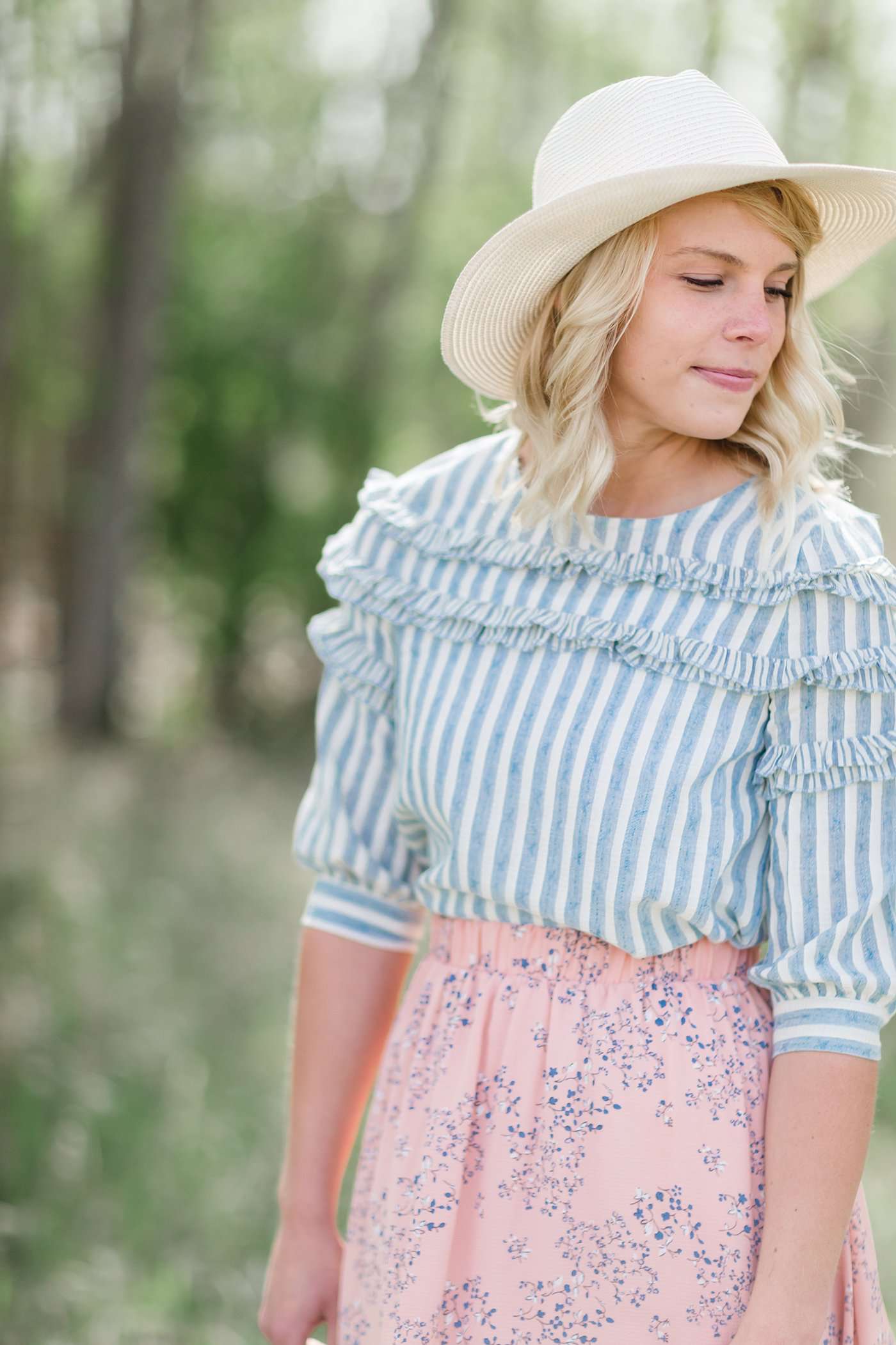 Mini Ruffle Tiered Top - FINAL SALE Tops