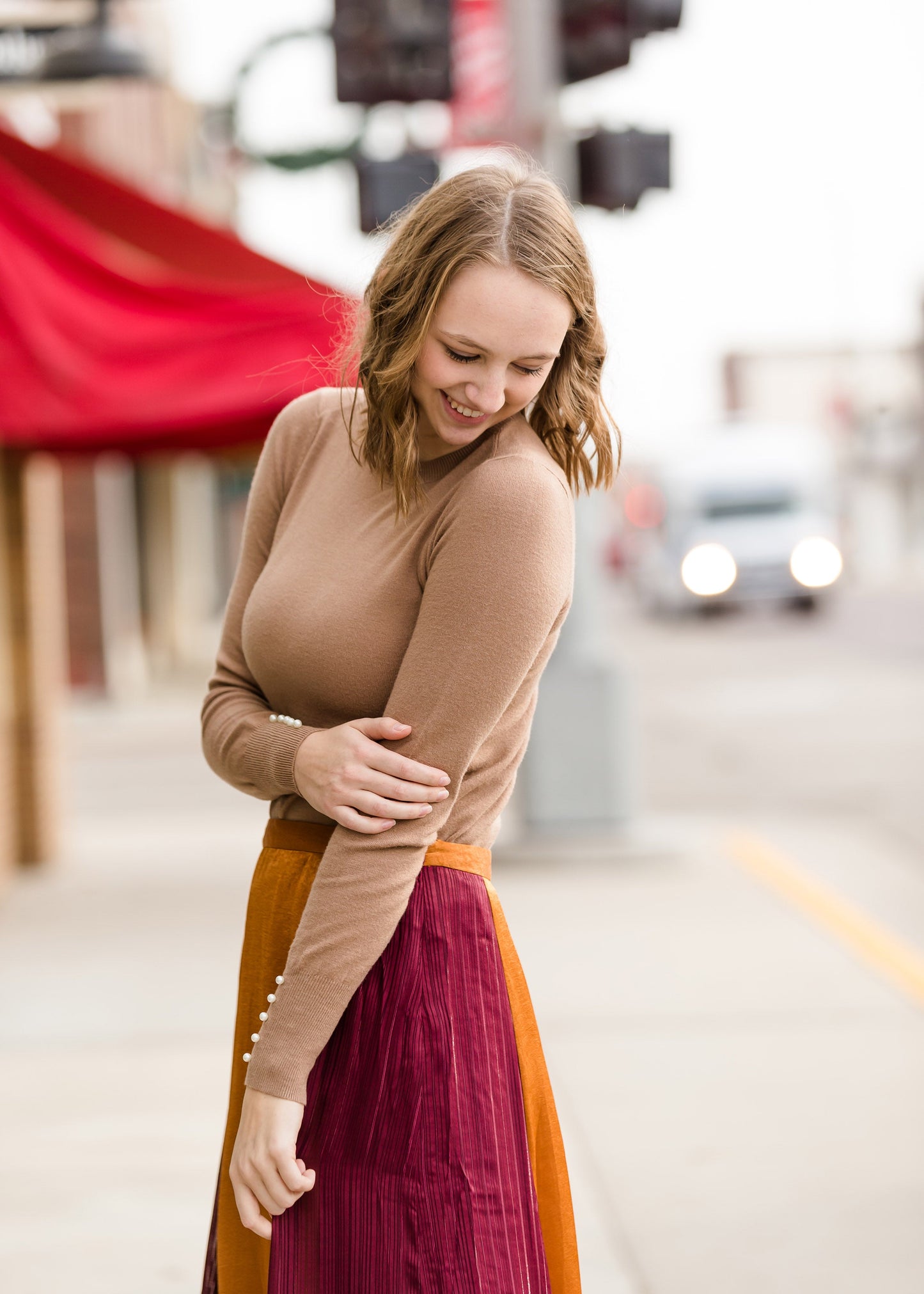 Pearl Knit Pullover Sweater - FINAL SALE Tops