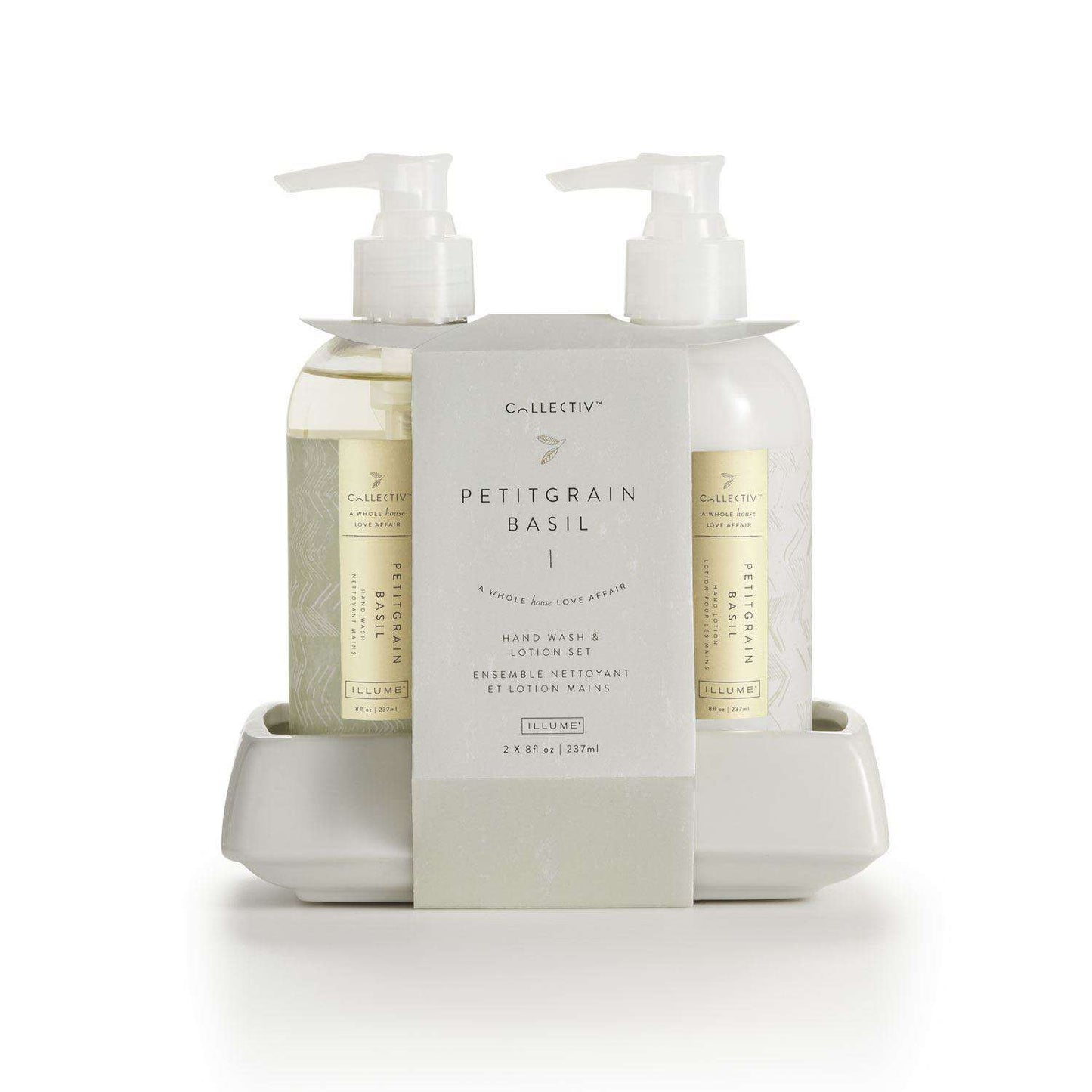 Petitgrain Basil Handwash + Lotion Set Home & Lifestyle