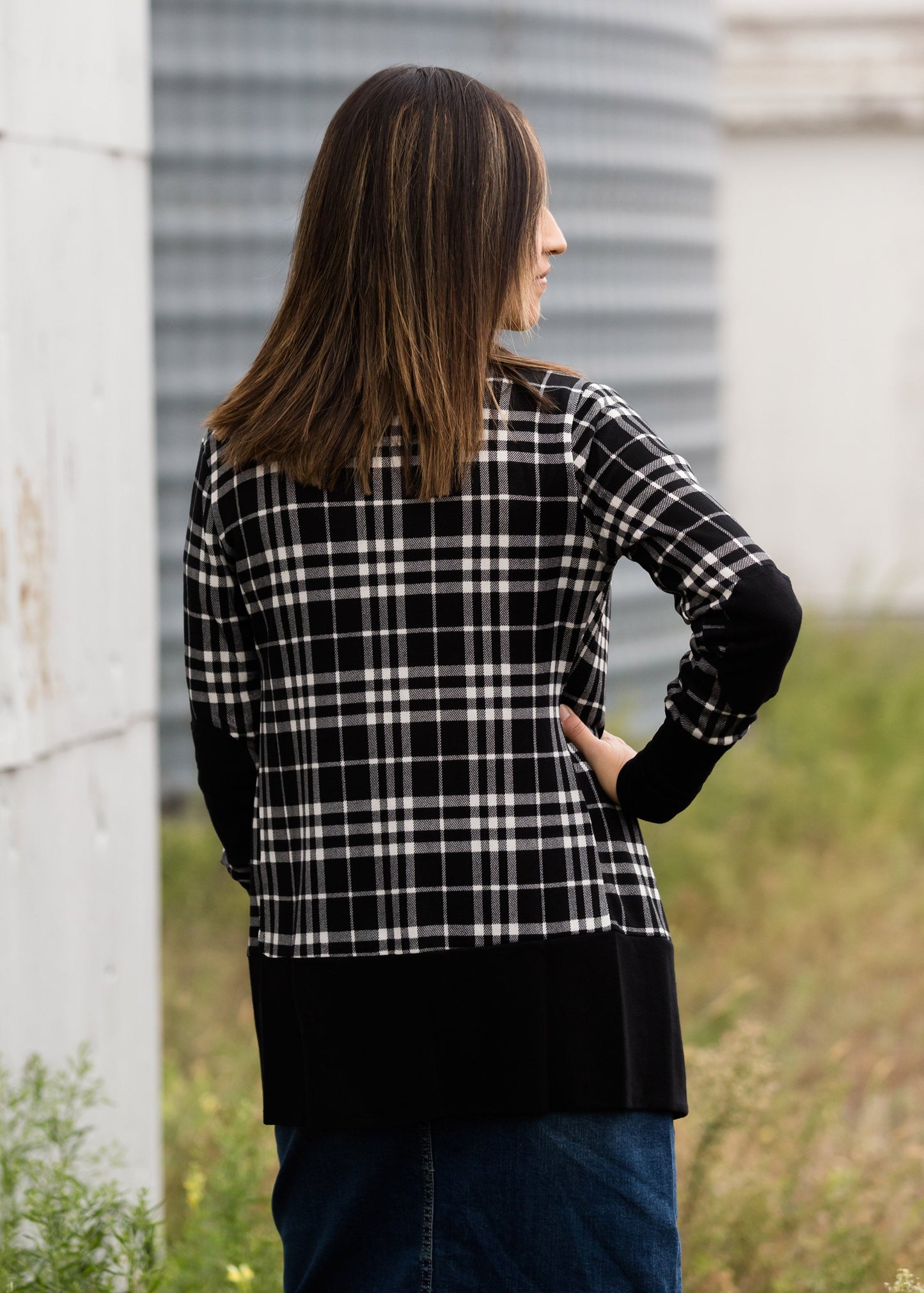 Plaid Snap Button Cardigan - FINAL SALE Layering Essentials