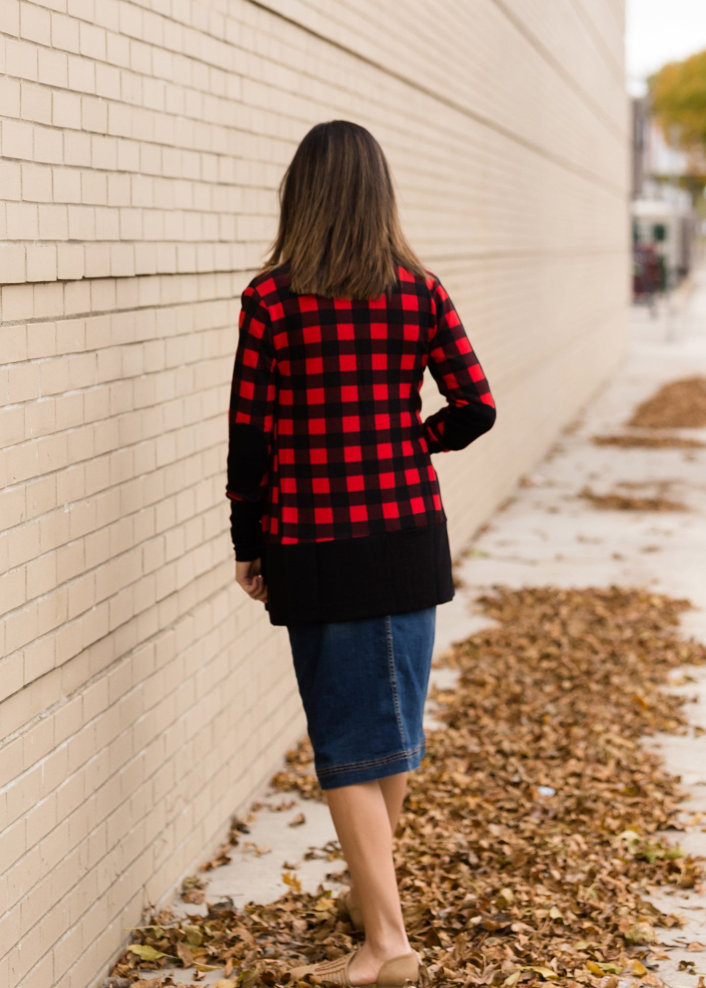 Plaid Snap Button Cardigan - FINAL SALE Layering Essentials